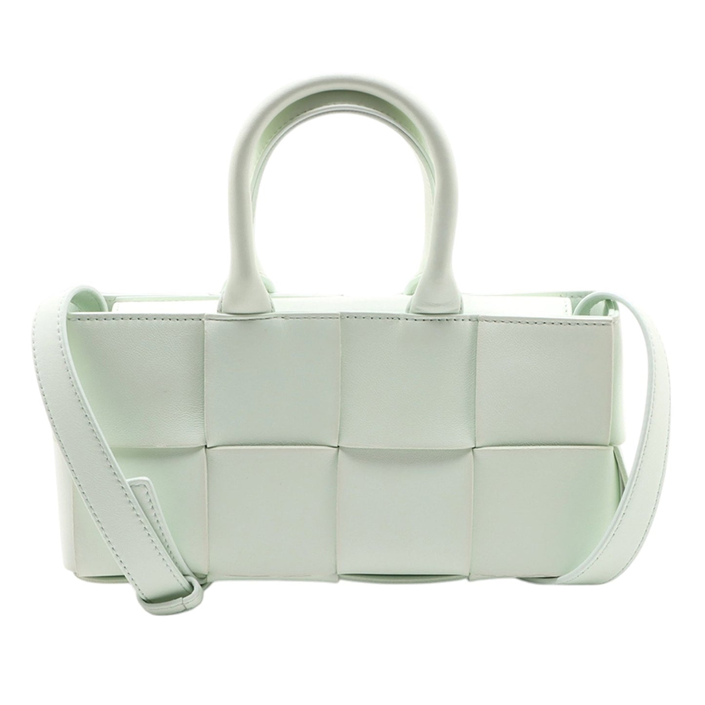 Bottega Veneta Mini Nappa Maxi Intrecciato Arco Tote