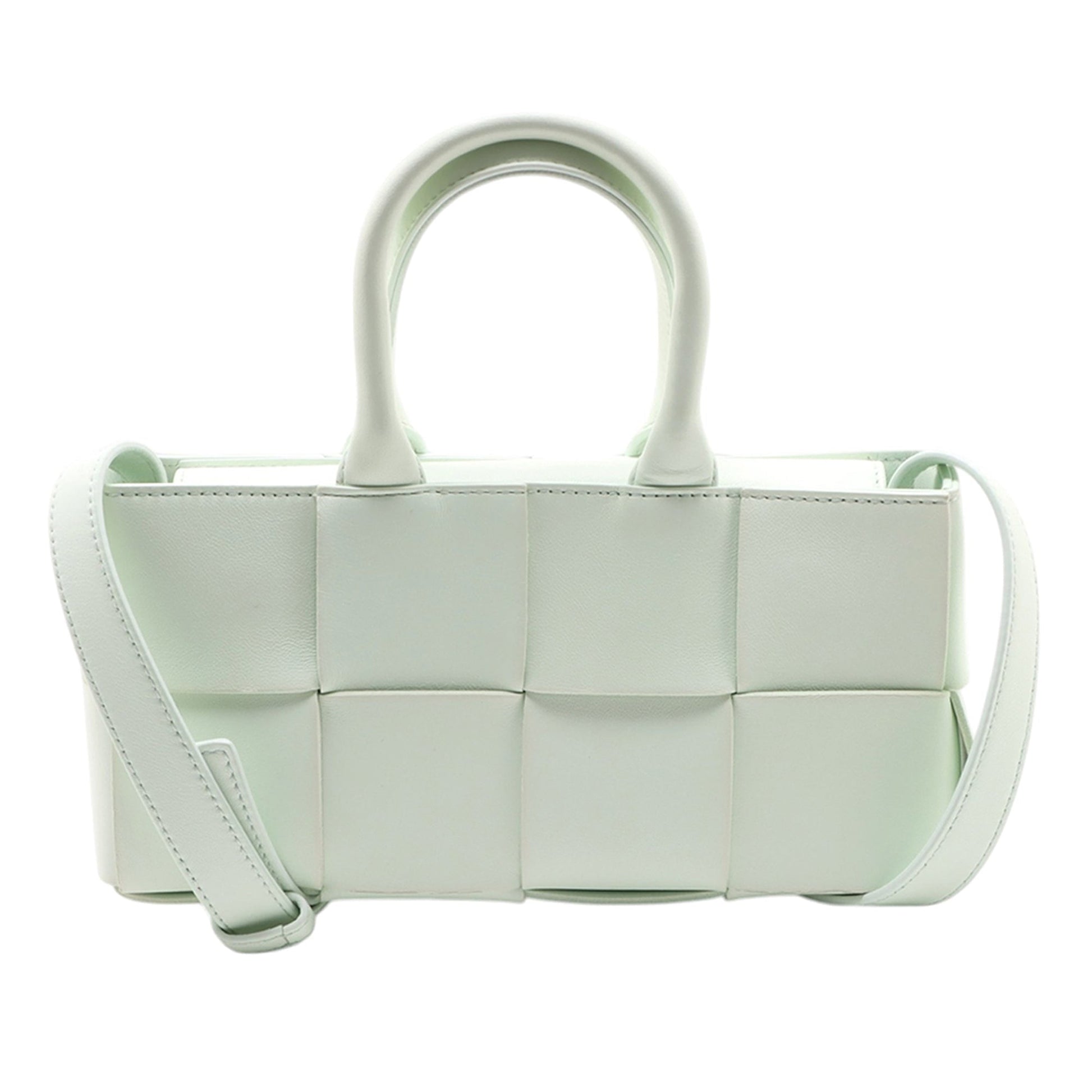 Bottega Veneta Mini Nappa Maxi Intrecciato Arco Tote