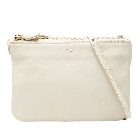 Celine Small Lambskin Trio Crossbody