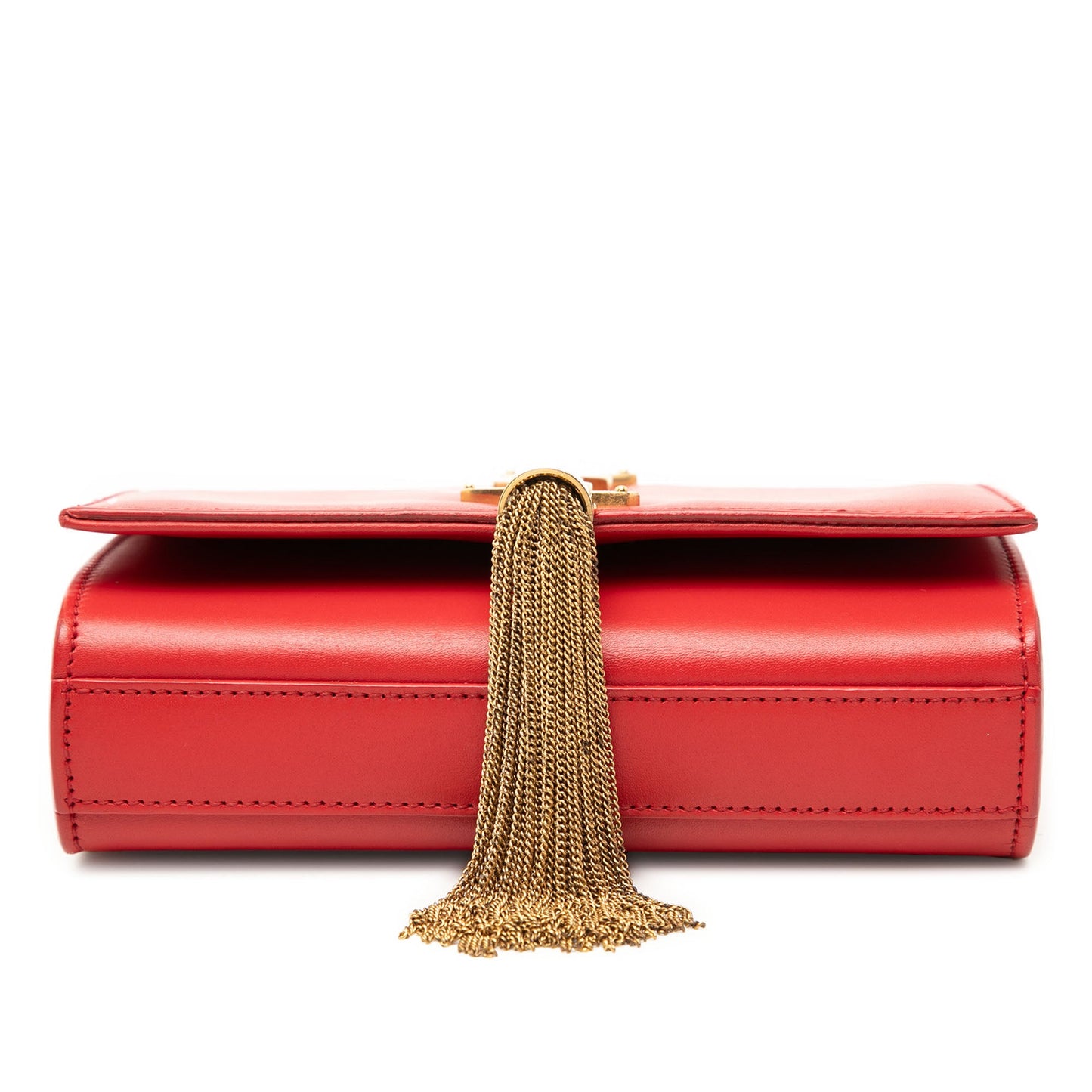Saint Laurent Small Smooth Calfskin Monogram Kate Tassel Crossbody