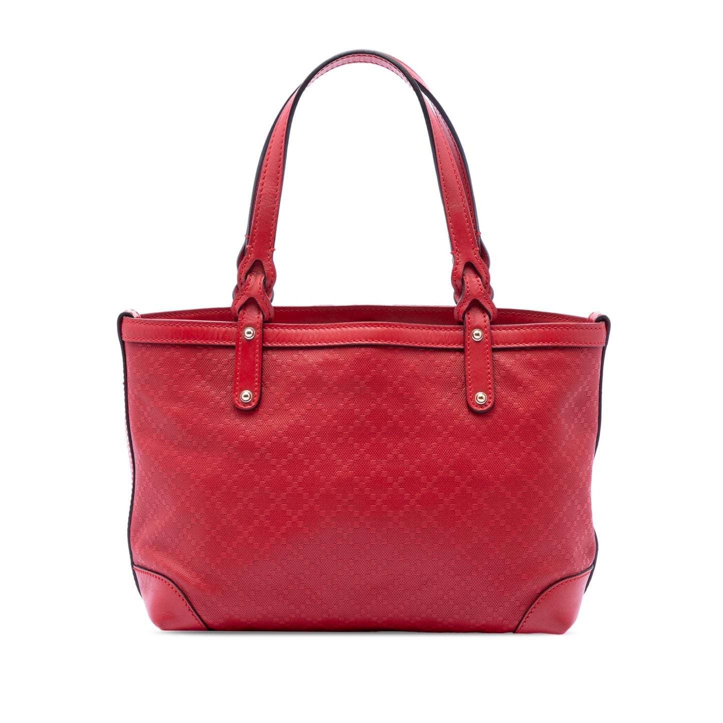 Gucci Small Diamante Leather Craft Tote