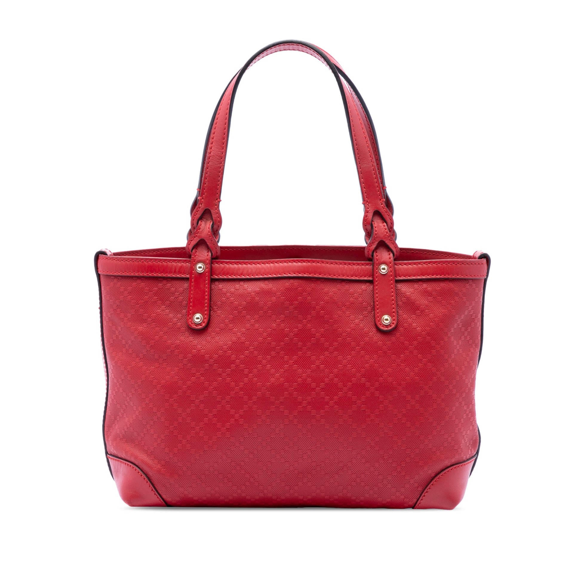 Gucci Small Diamante Leather Craft Tote