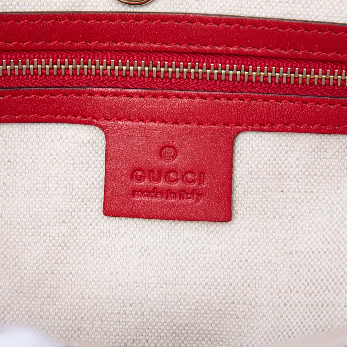 Gucci Small Diamante Leather Craft Tote
