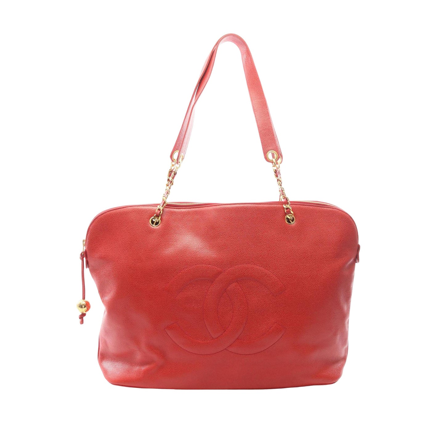 Chanel CC Caviar Chain Tote