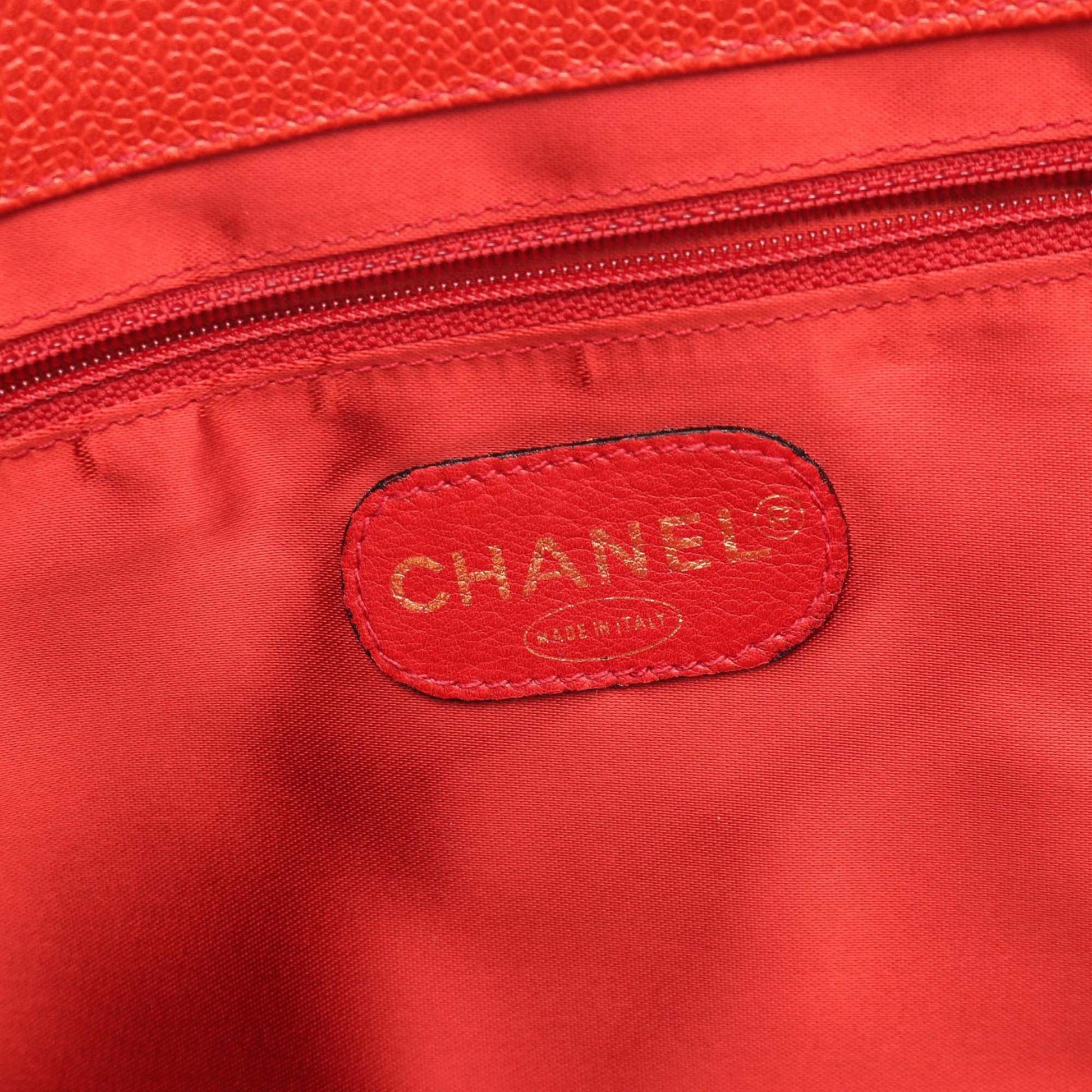 Chanel CC Caviar Chain Tote