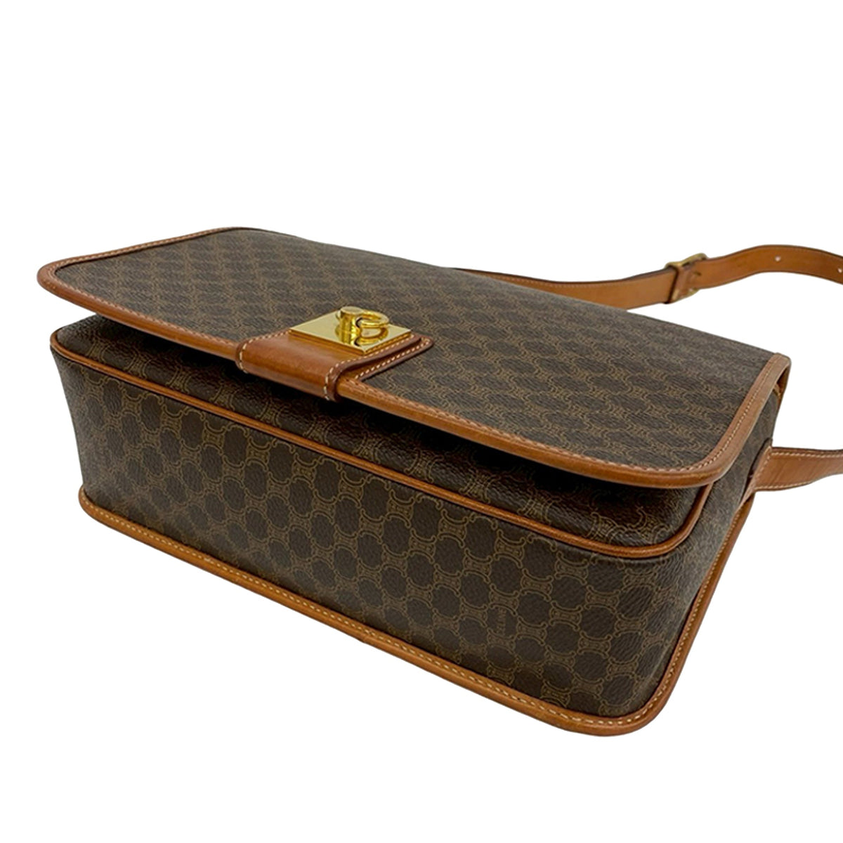 Celine Macadam Coated Canvas Crossbody