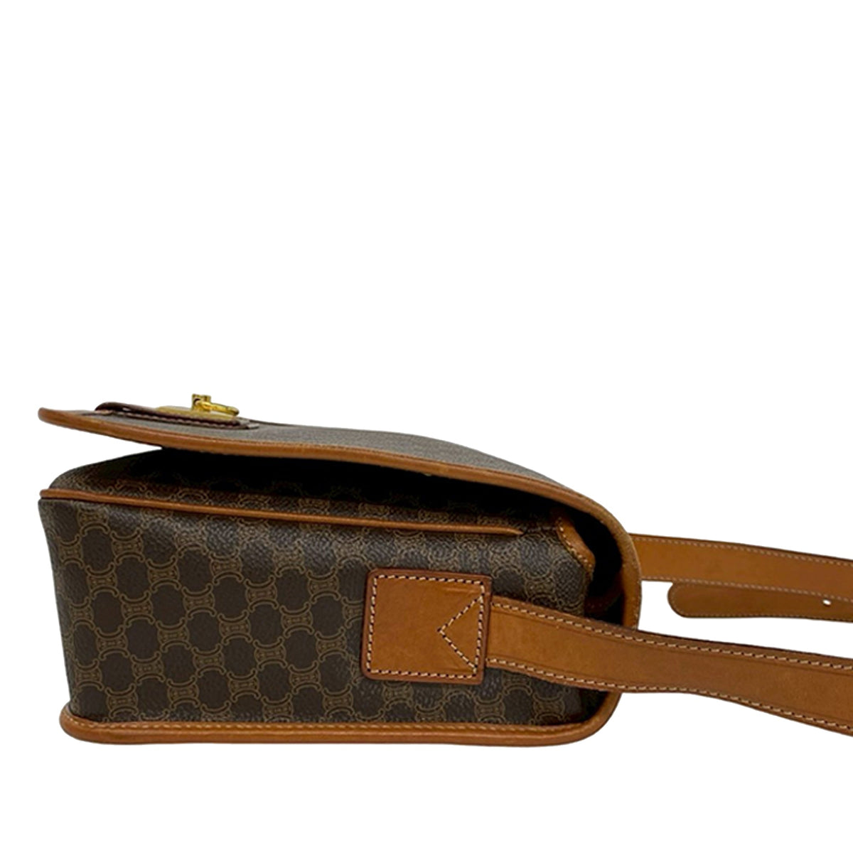 Celine Macadam Coated Canvas Crossbody