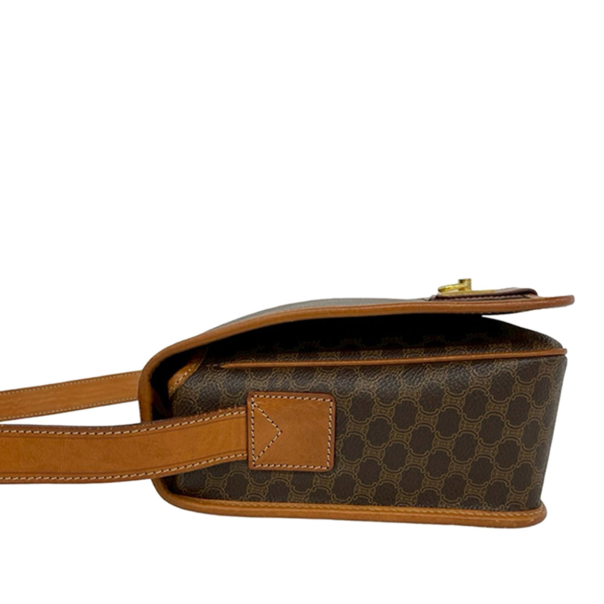 Celine Macadam Coated Canvas Crossbody