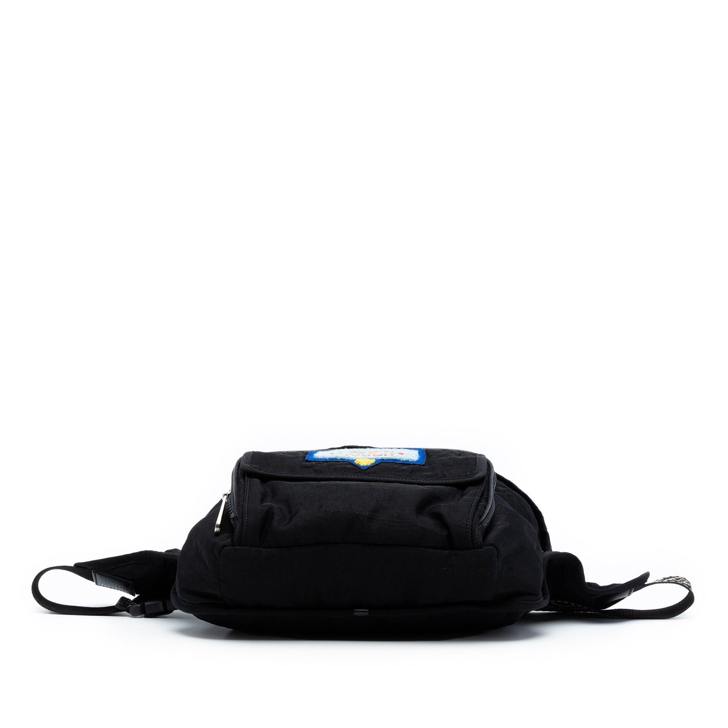 Nylon 80s Patch Convertible Belt Bag