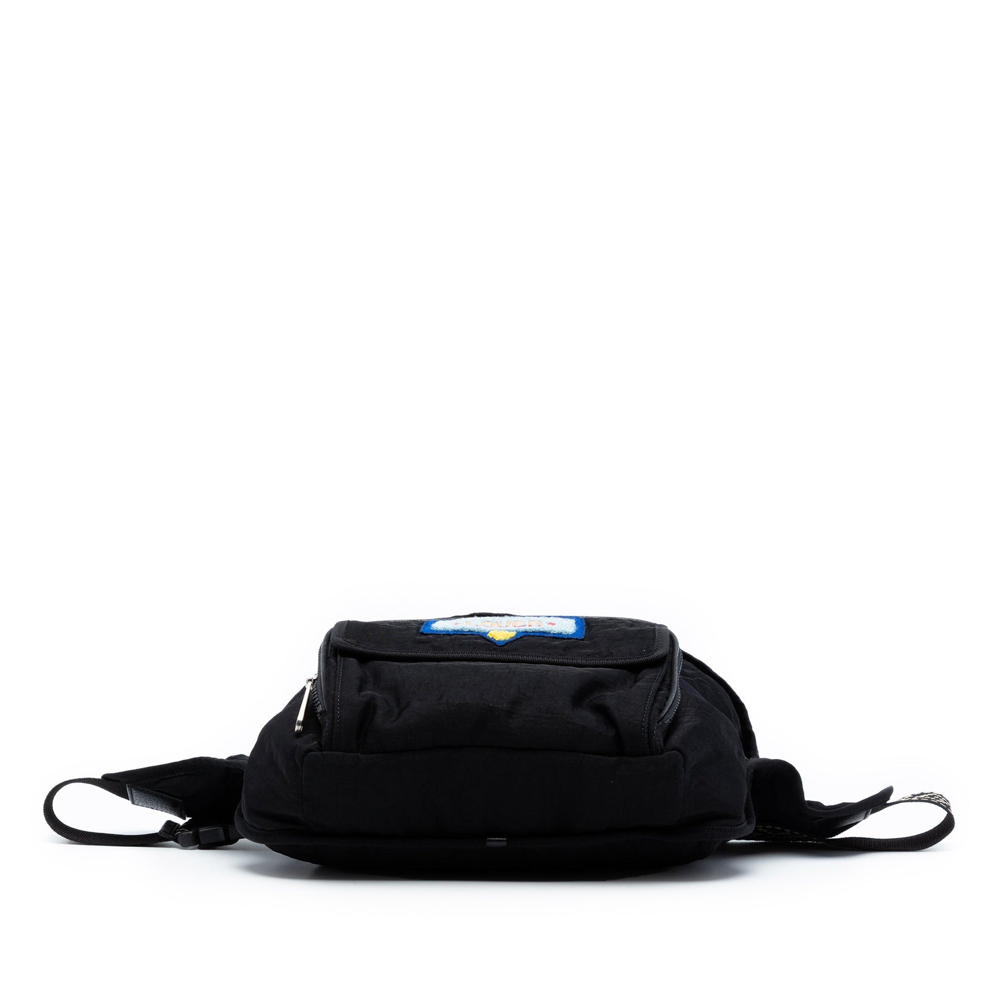 Nylon 80s Patch Convertible Belt Bag