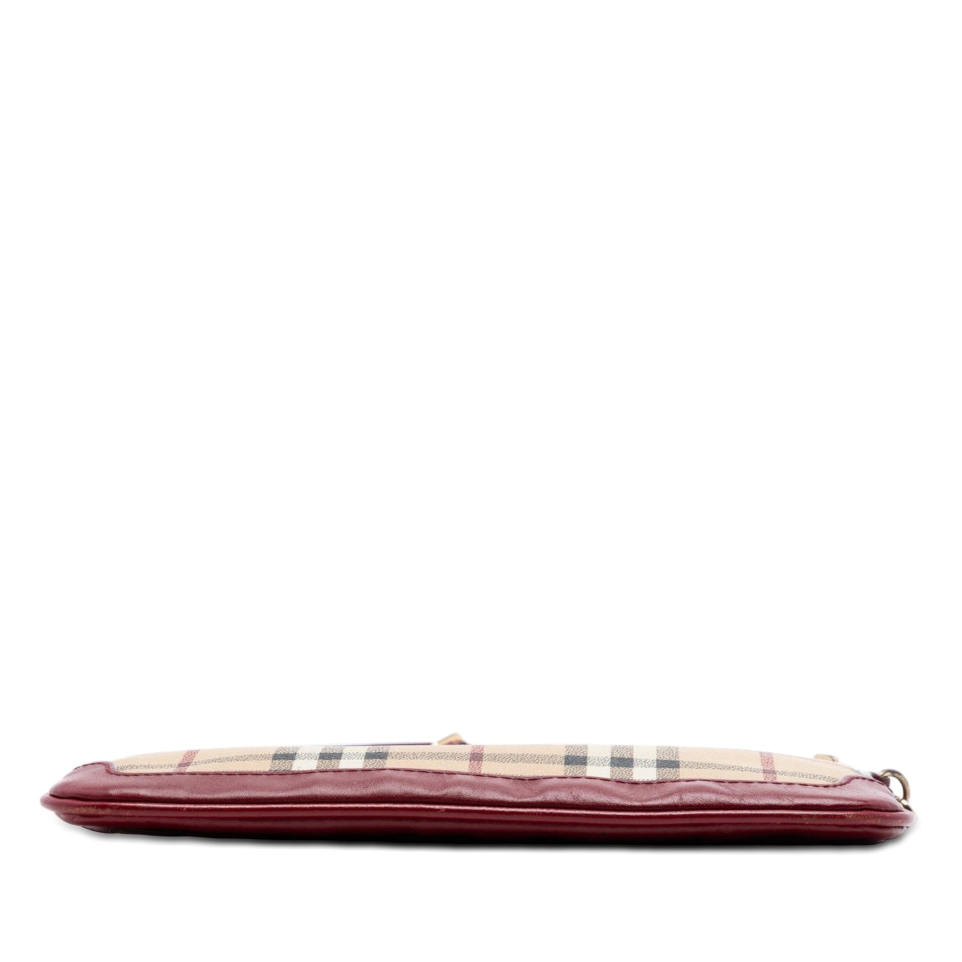 Burberry Haymarket Check Coated Canvas Peyton Crossbody