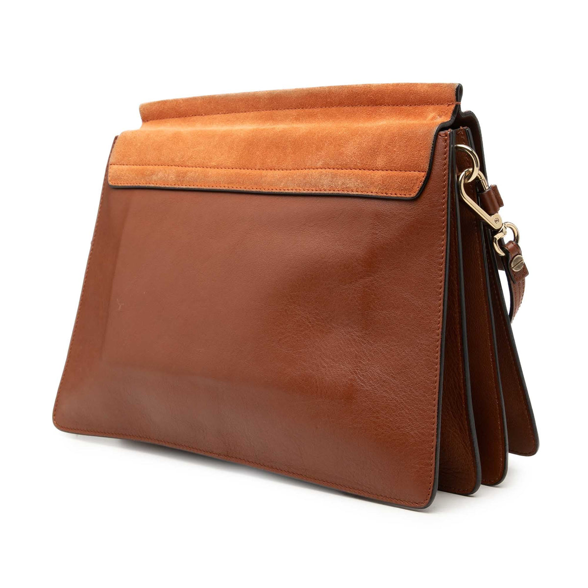 Chloé Medium Calfskin and Suede Faye Crossbody