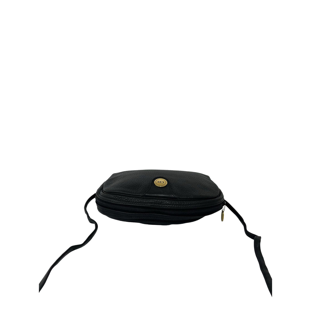 Dior Leather Crossbody — Black