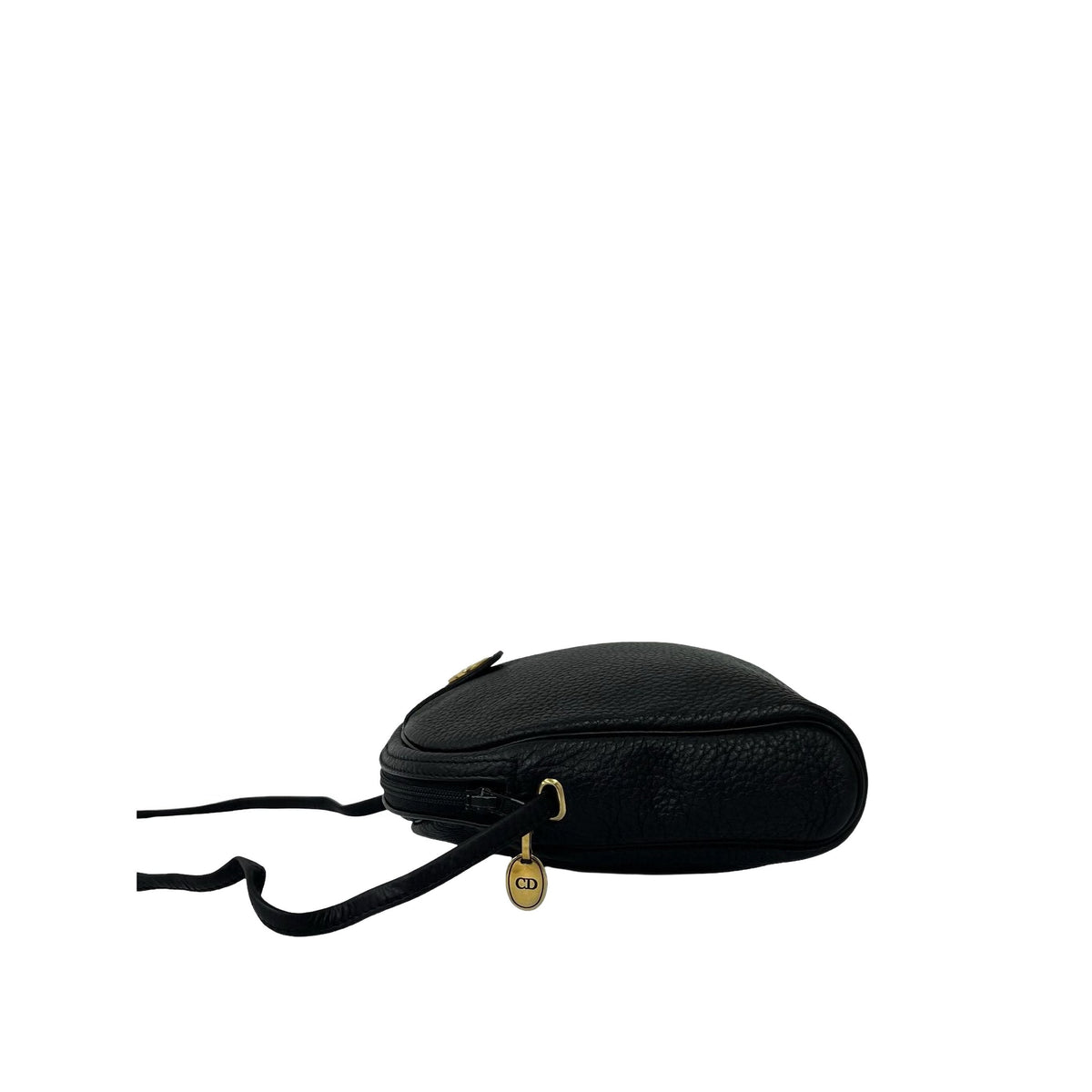 Dior Leather Crossbody — Black