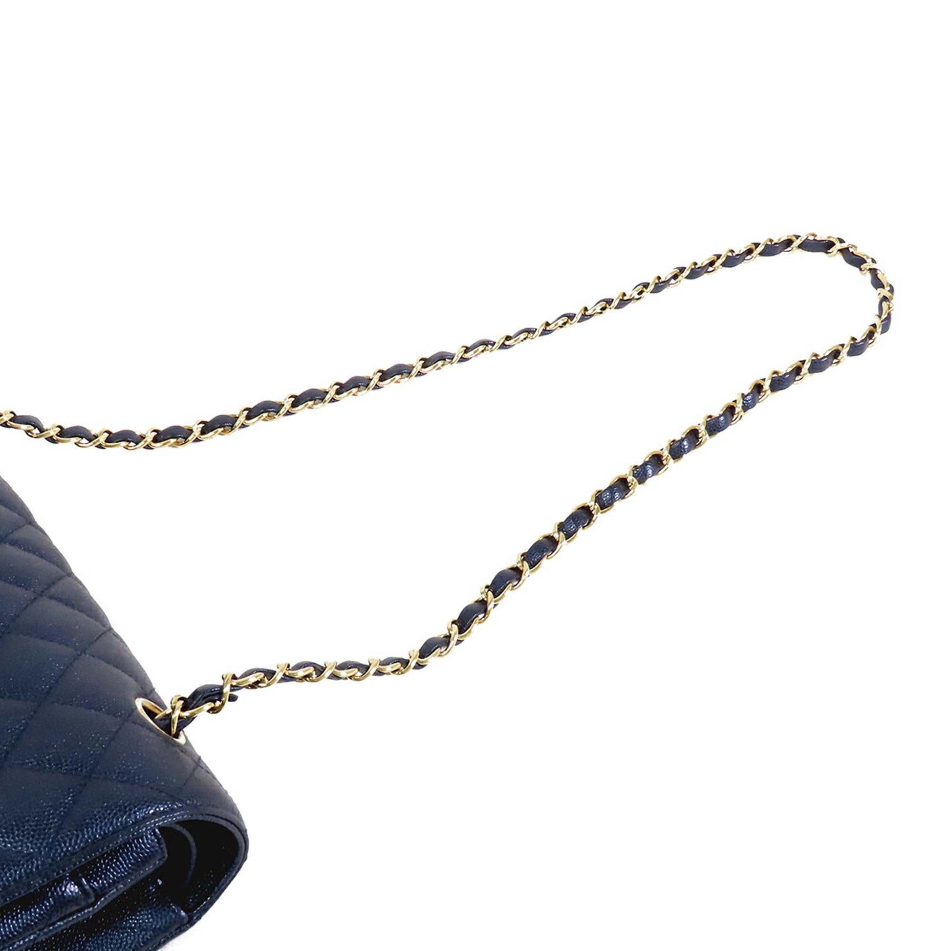 Chanel Medium Classic Caviar Double Flap