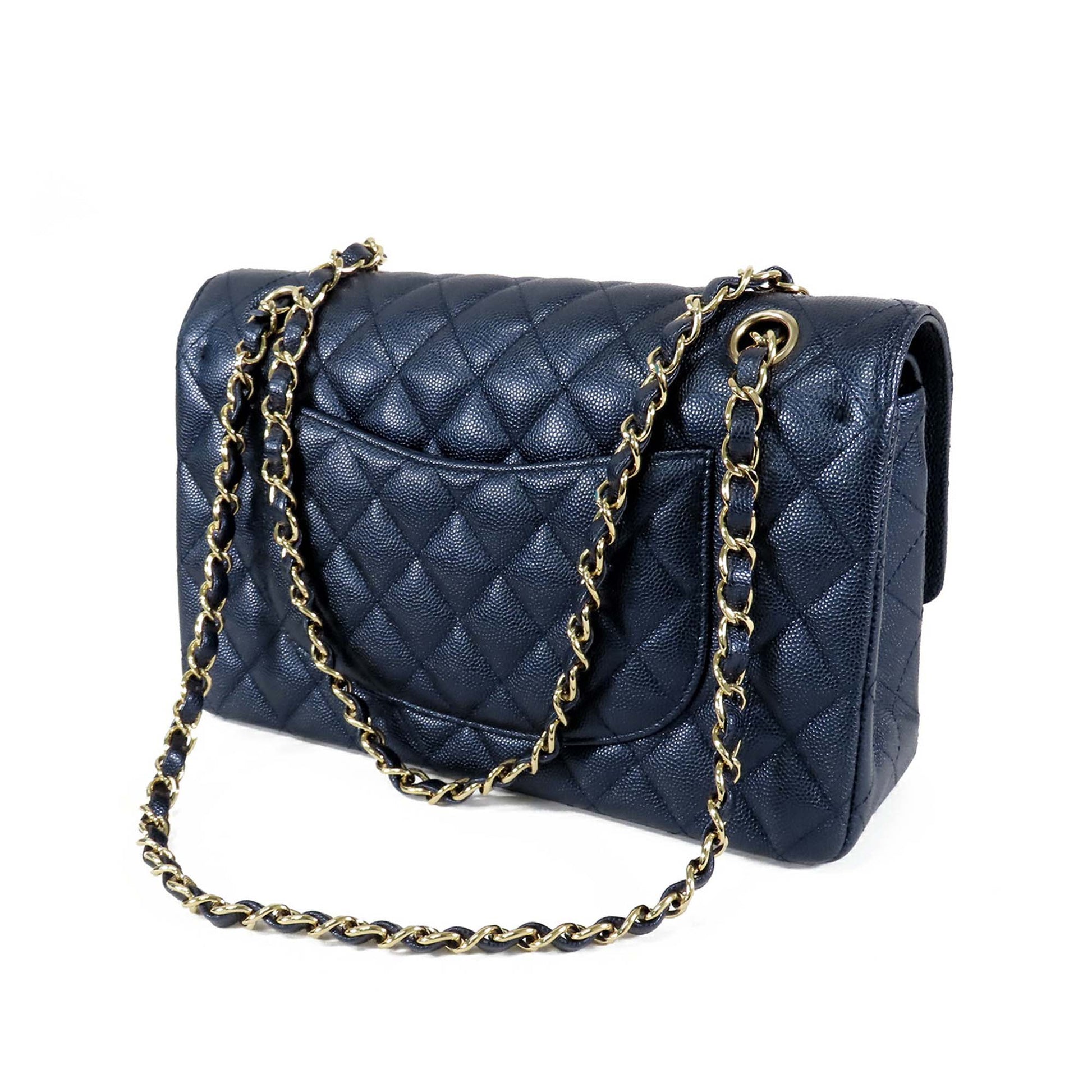 Chanel Medium Classic Caviar Double Flap
