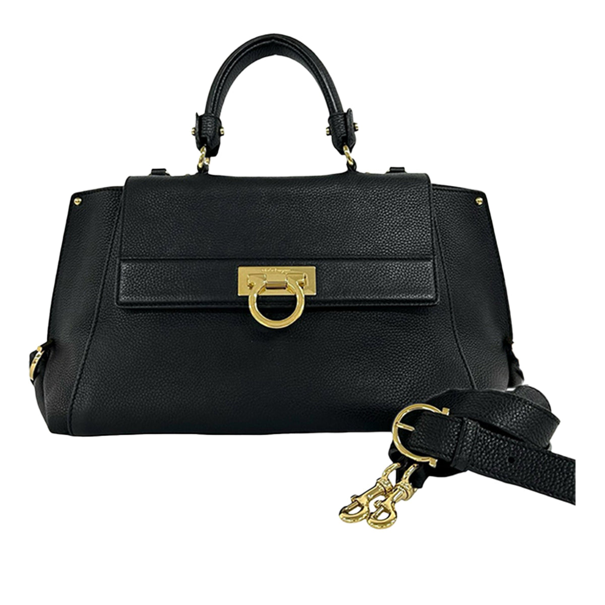 Ferragamo Gancini Satchel