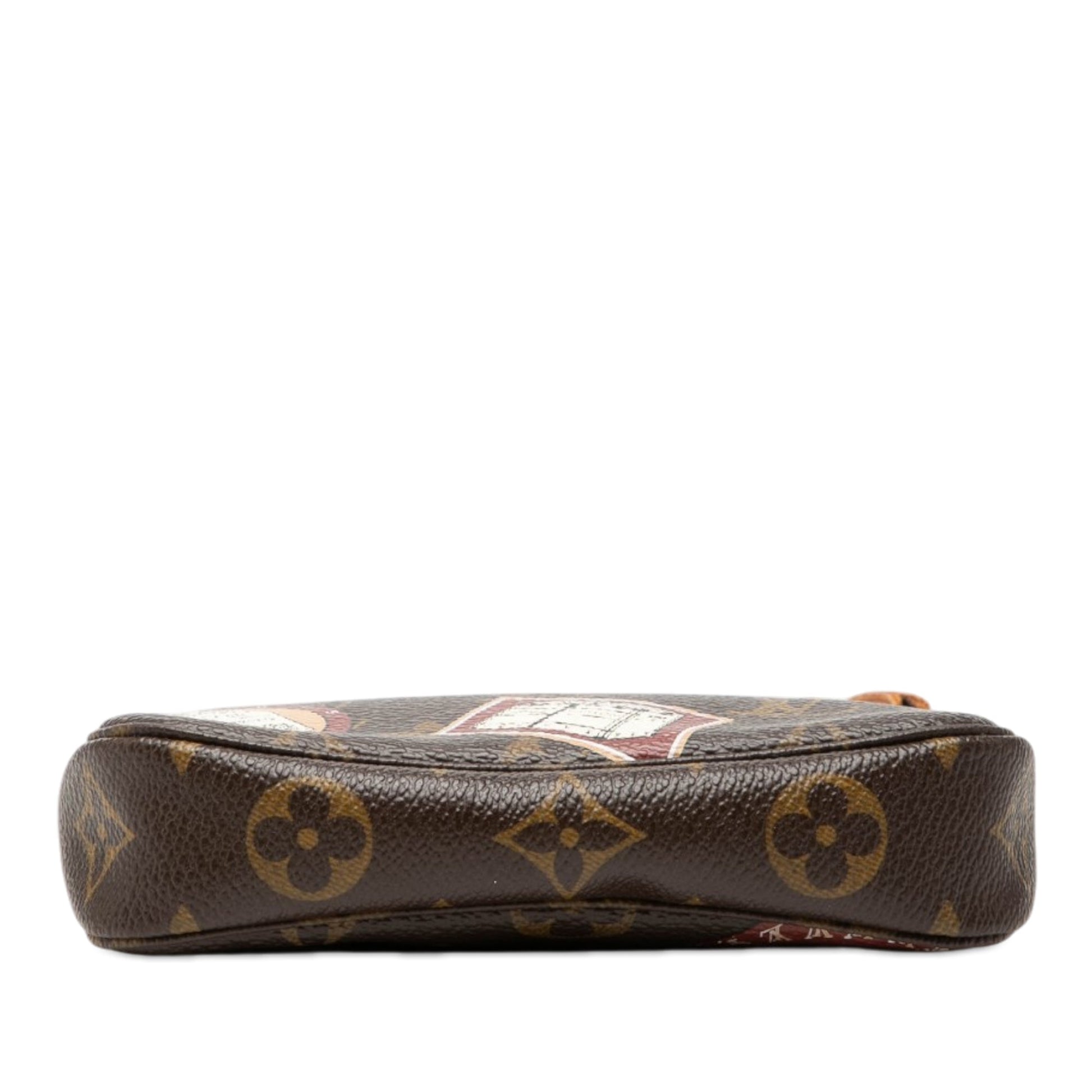 Louis Vuitton Monogram Trunks and Bags Patch Mini Pochette Accessoires