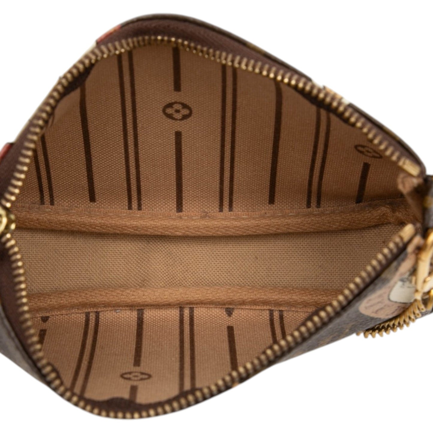 Louis Vuitton Monogram Trunks and Bags Patch Mini Pochette Accessoires
