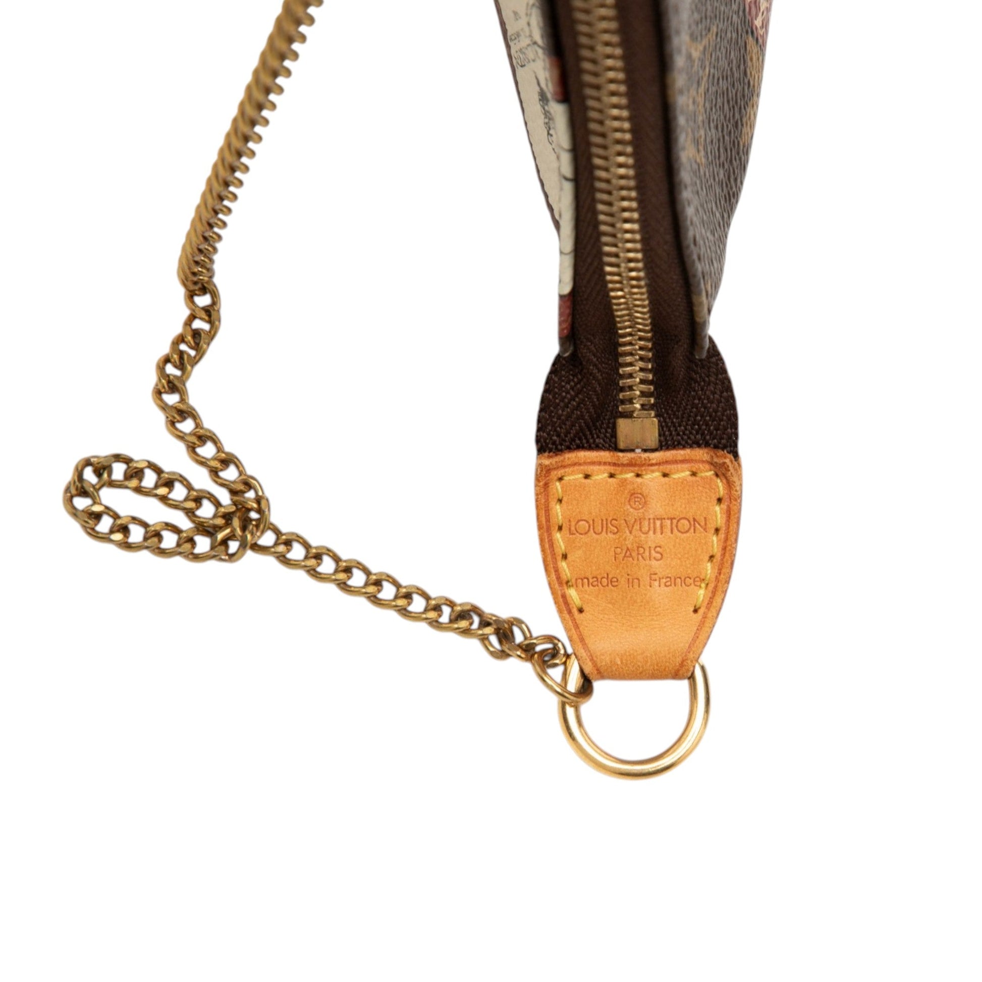 Louis Vuitton Monogram Trunks and Bags Patch Mini Pochette Accessoires