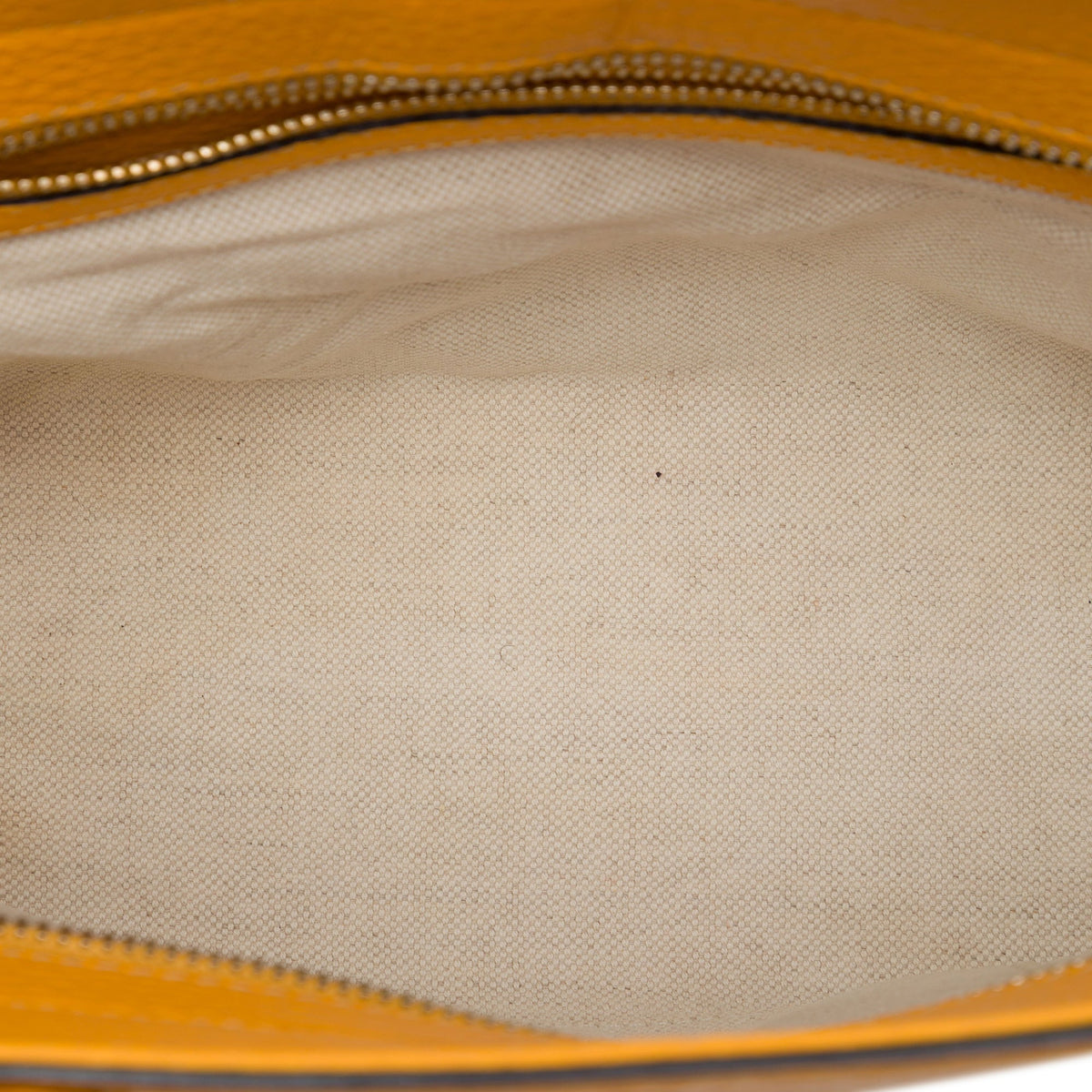 Gucci Mini Leather Swing Satchel — Yellow