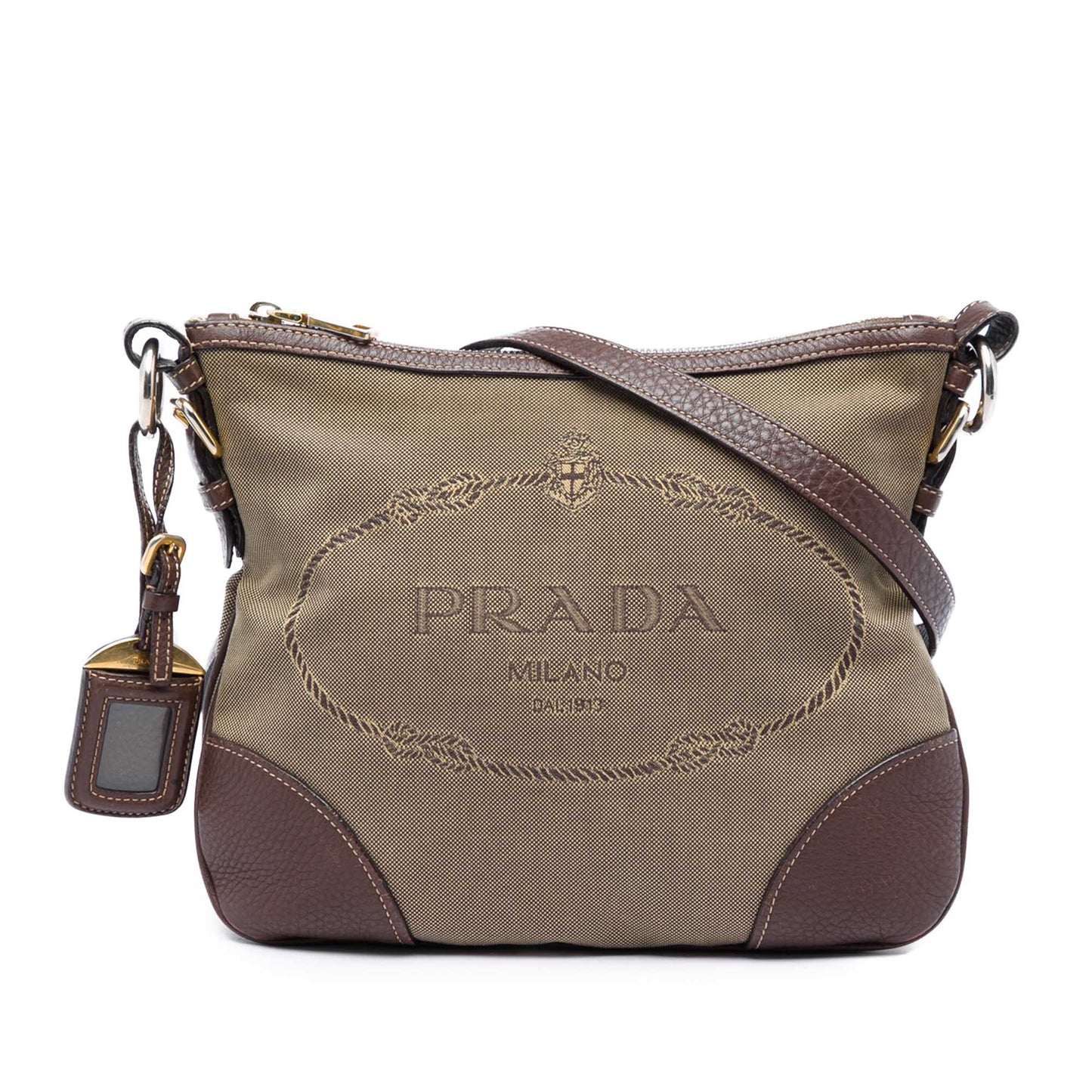 Prada Canvas Canapa Logo Crossbody