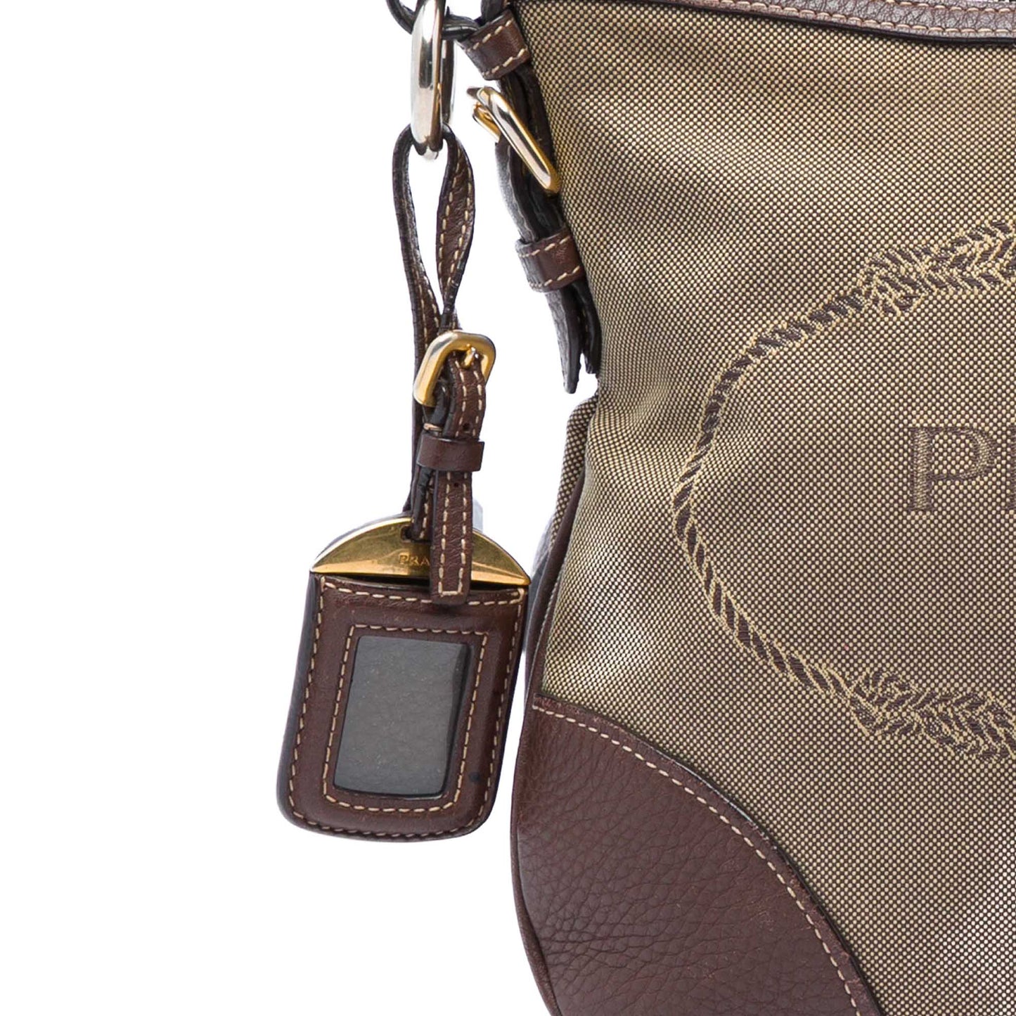 Prada Canvas Canapa Logo Crossbody
