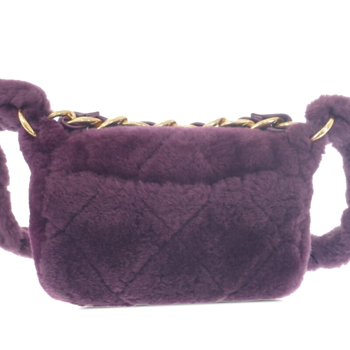 Chanel Quilted Shearling Coconing Single Flap