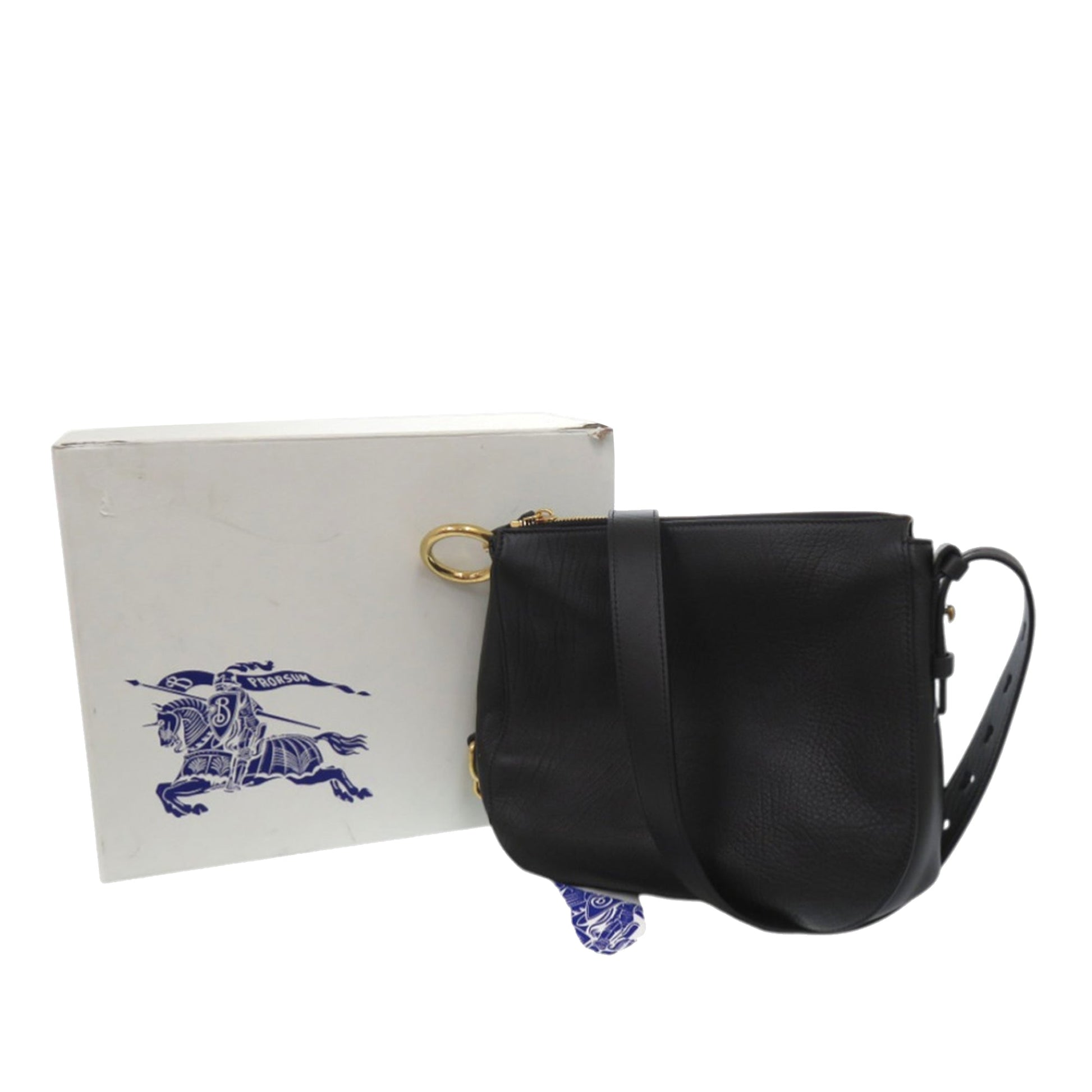 Burberry Small Calfskin Knight Shoulder Bag