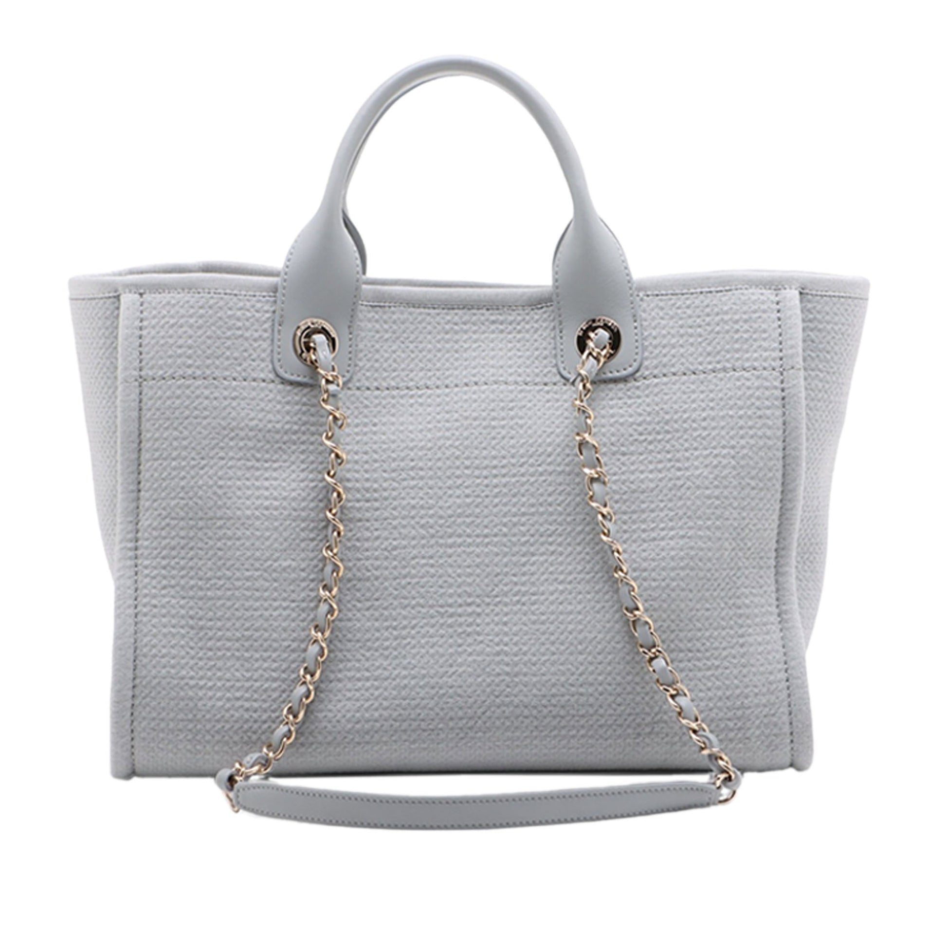 Chanel Small Canvas Deauville Tote