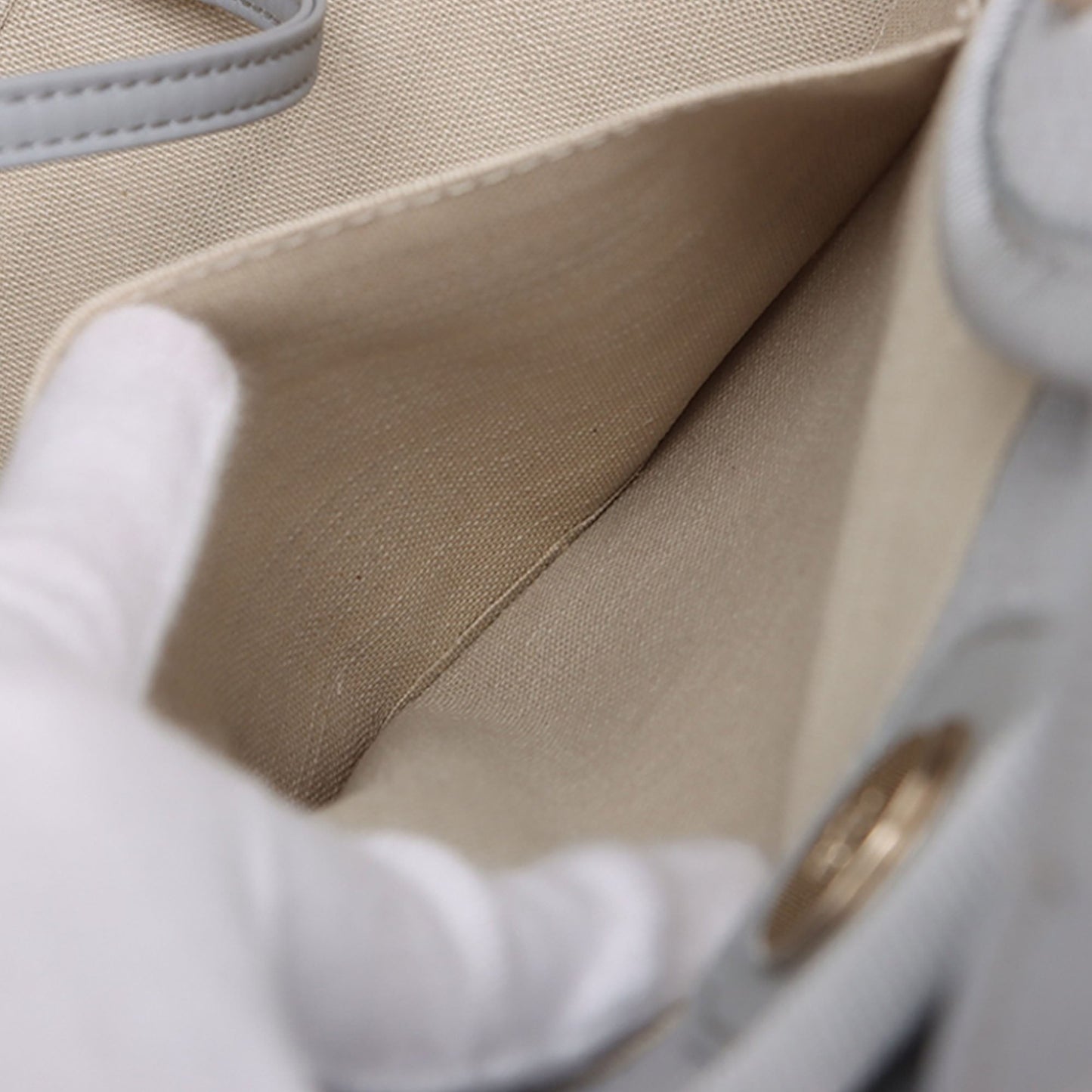 Chanel Small Canvas Deauville Tote