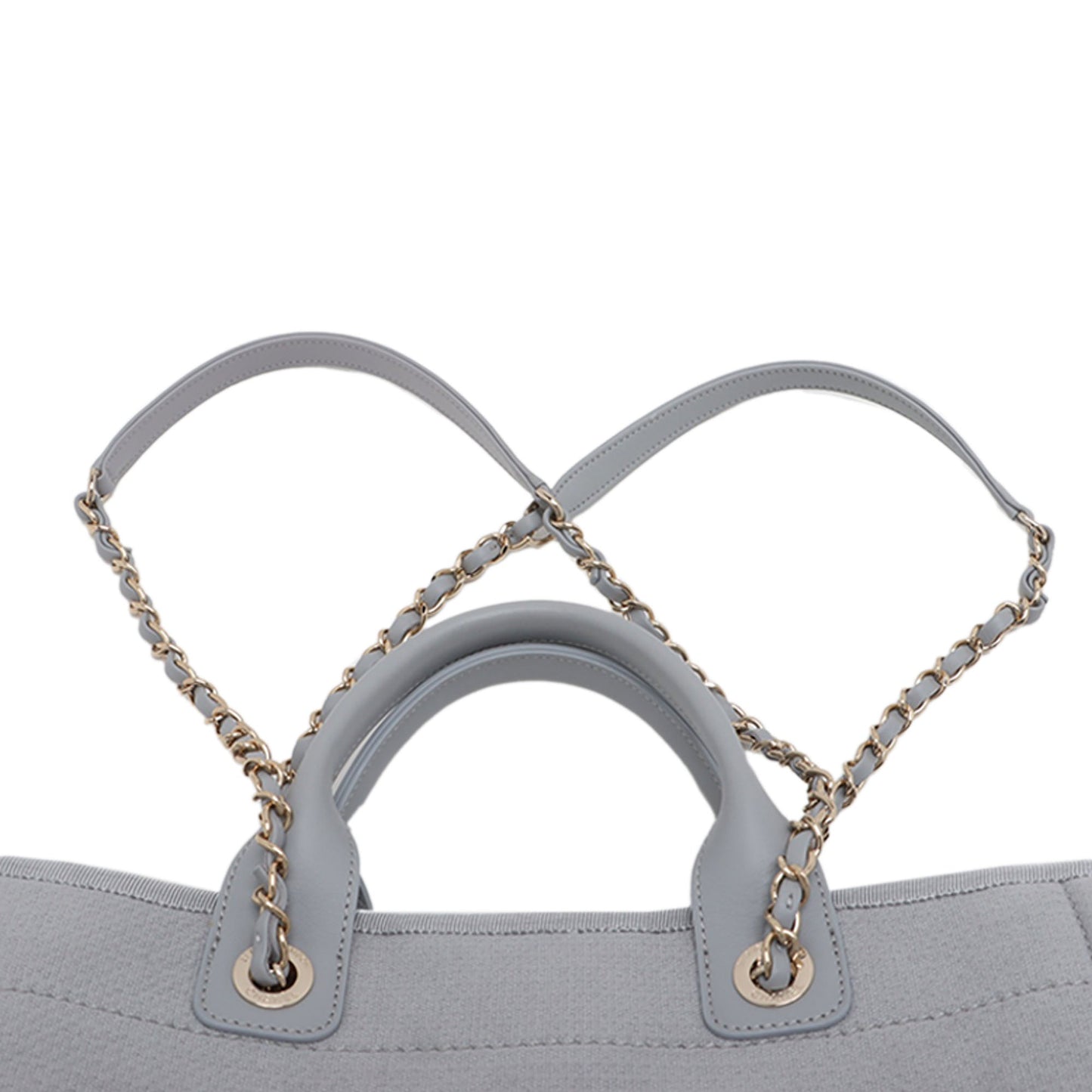 Chanel Small Canvas Deauville Tote