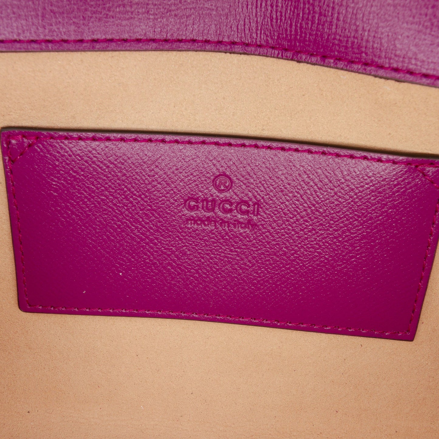 Gucci Mini Leather Horsebit 1955 Web Crossbody