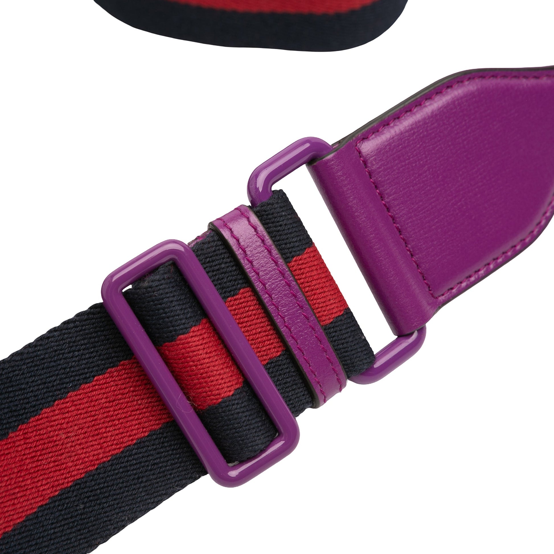 Gucci Mini Leather Horsebit 1955 Web Crossbody