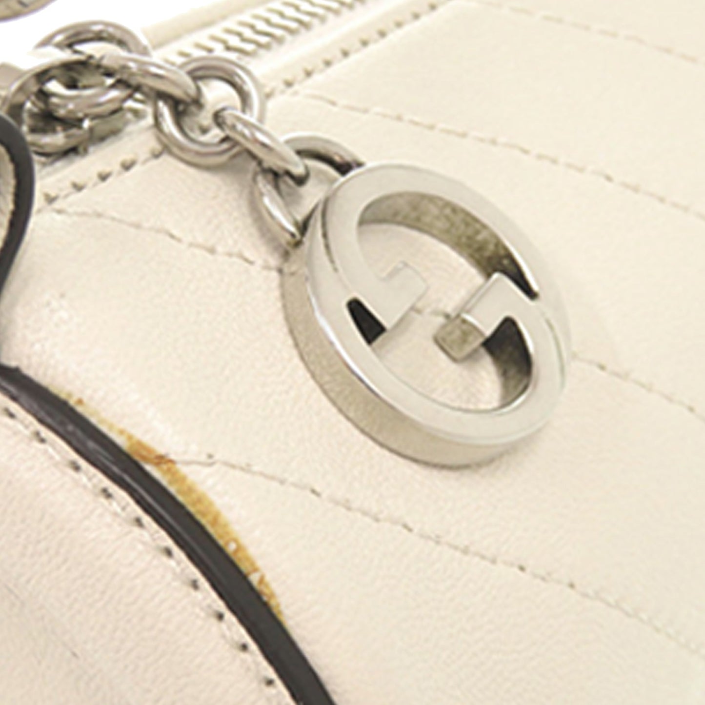 Gucci Mini Leather Blondie Barrel Shoulder Bag