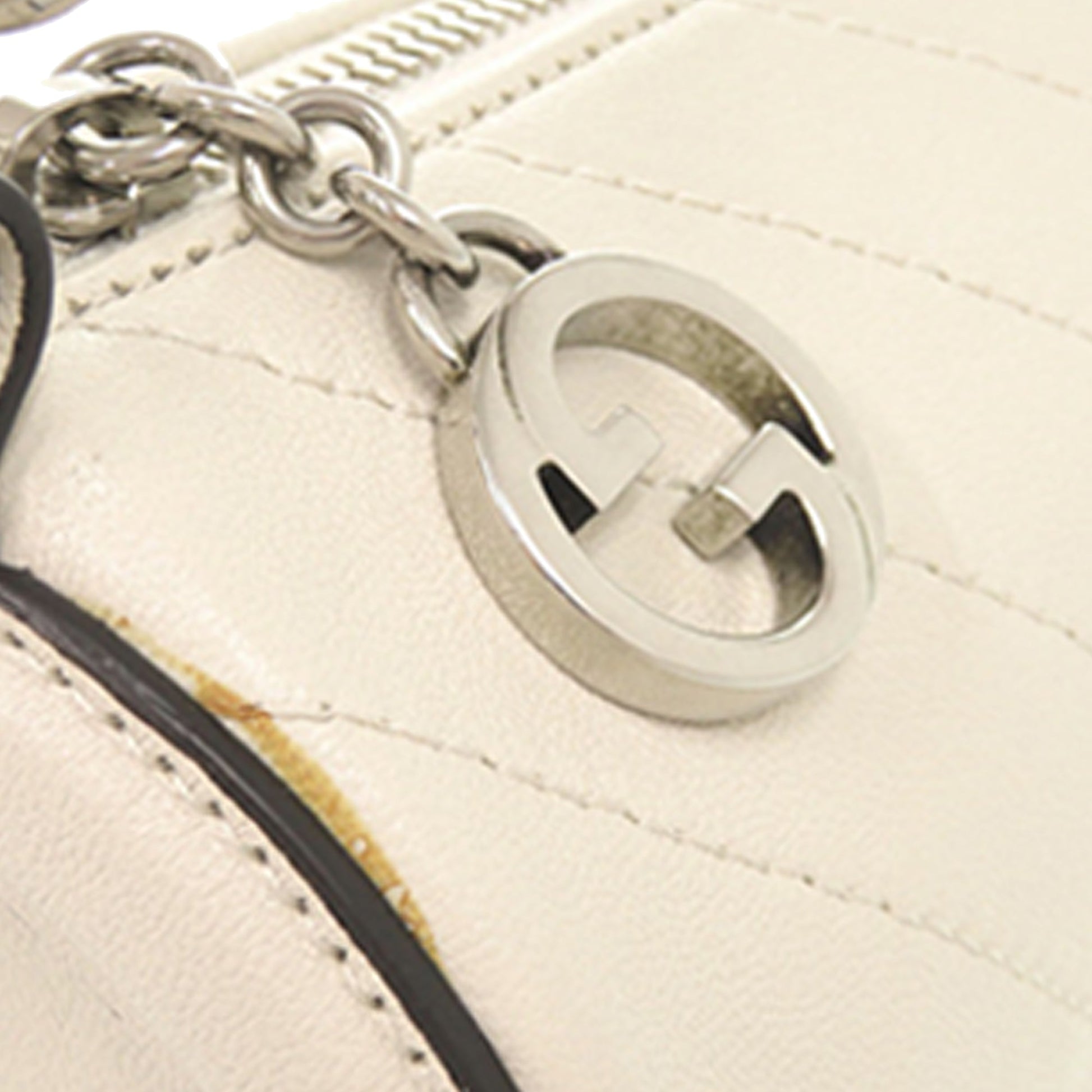 Gucci Mini Leather Blondie Barrel Shoulder Bag