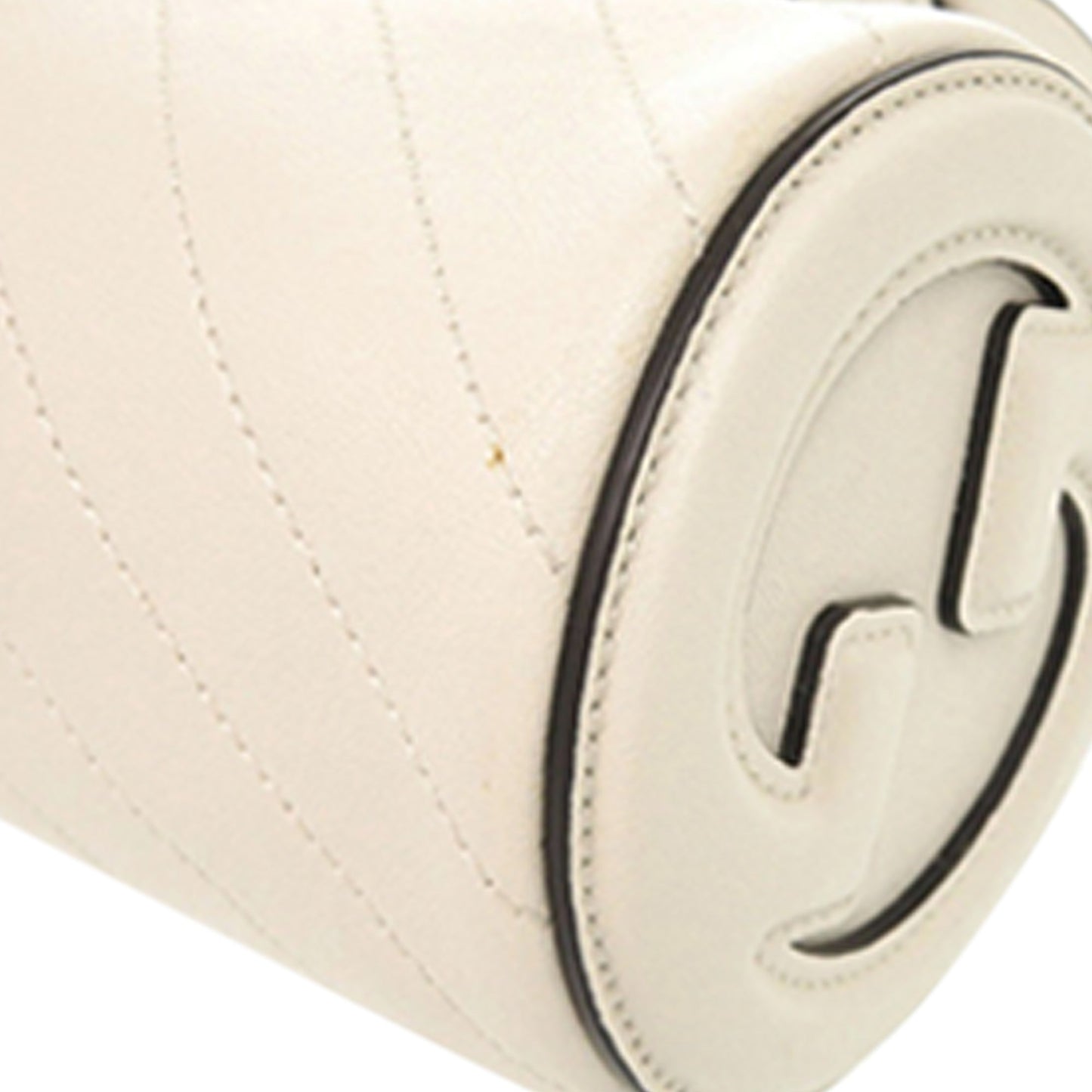 Gucci Mini Leather Blondie Barrel Shoulder Bag