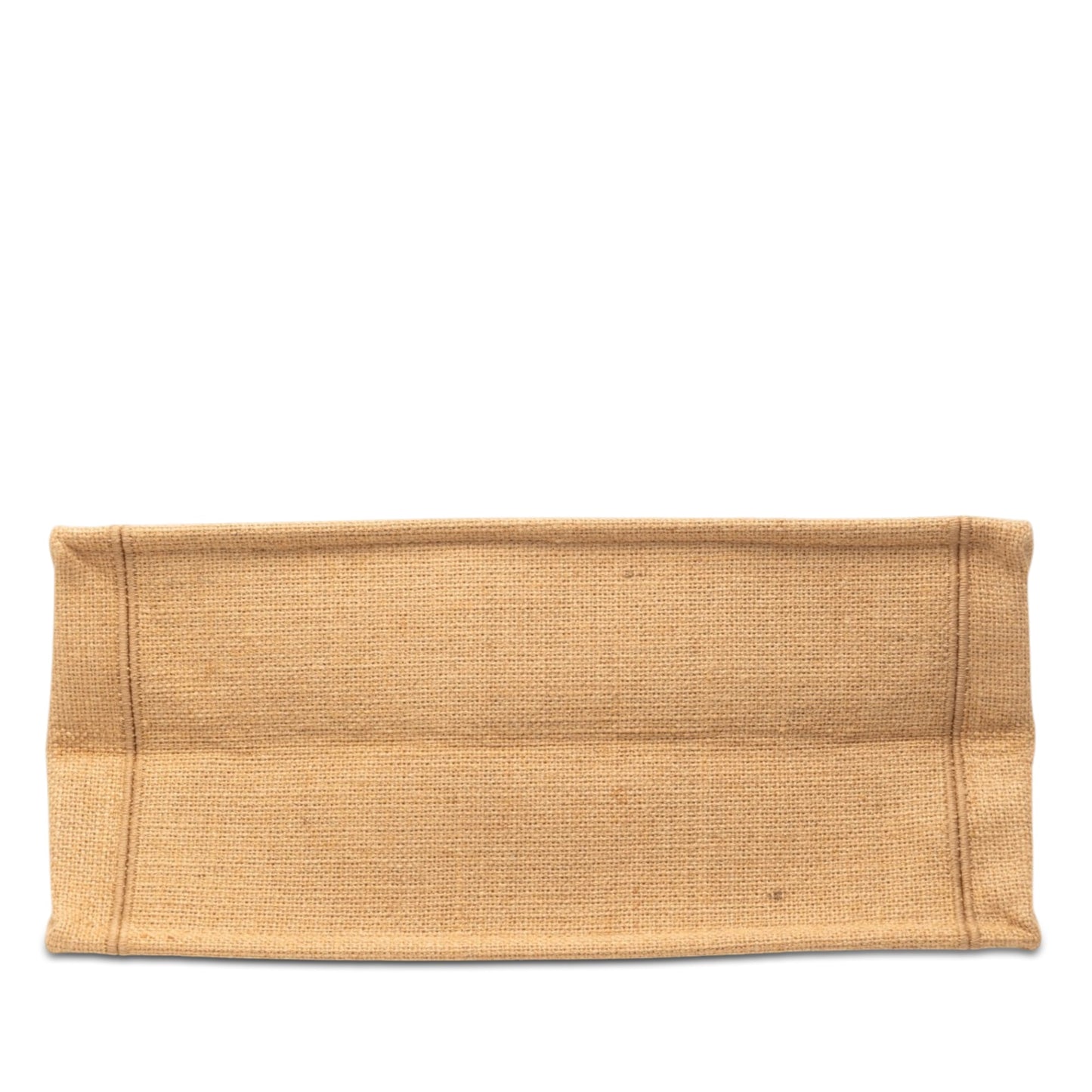 Dior Medium Jute Embroidered Book Tote