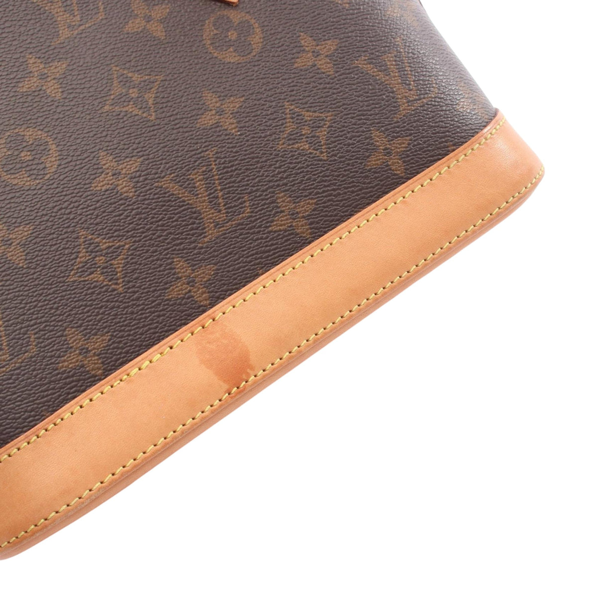 Louis Vuitton Monogram Alma BB — Brown