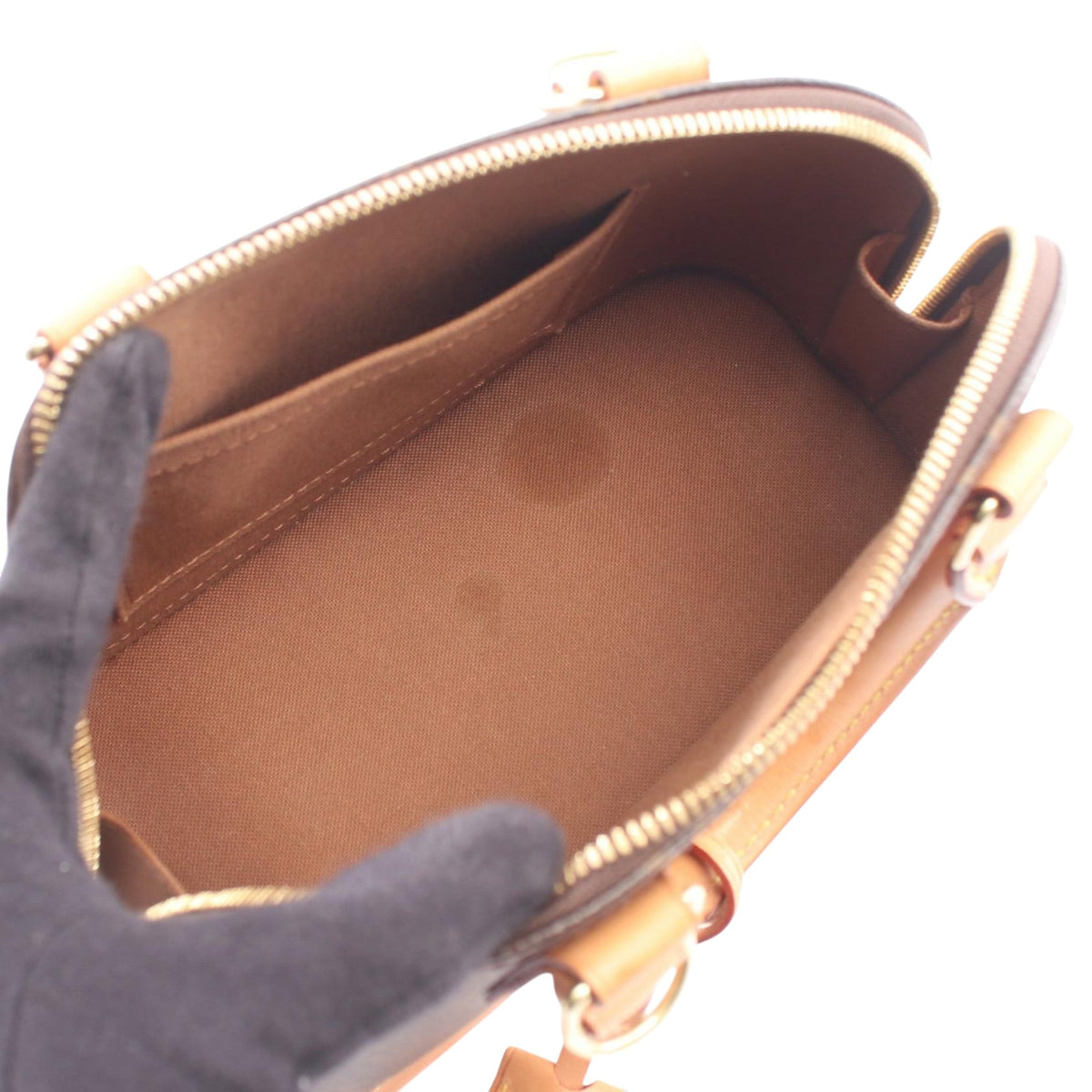 Louis Vuitton Monogram Alma BB — Brown