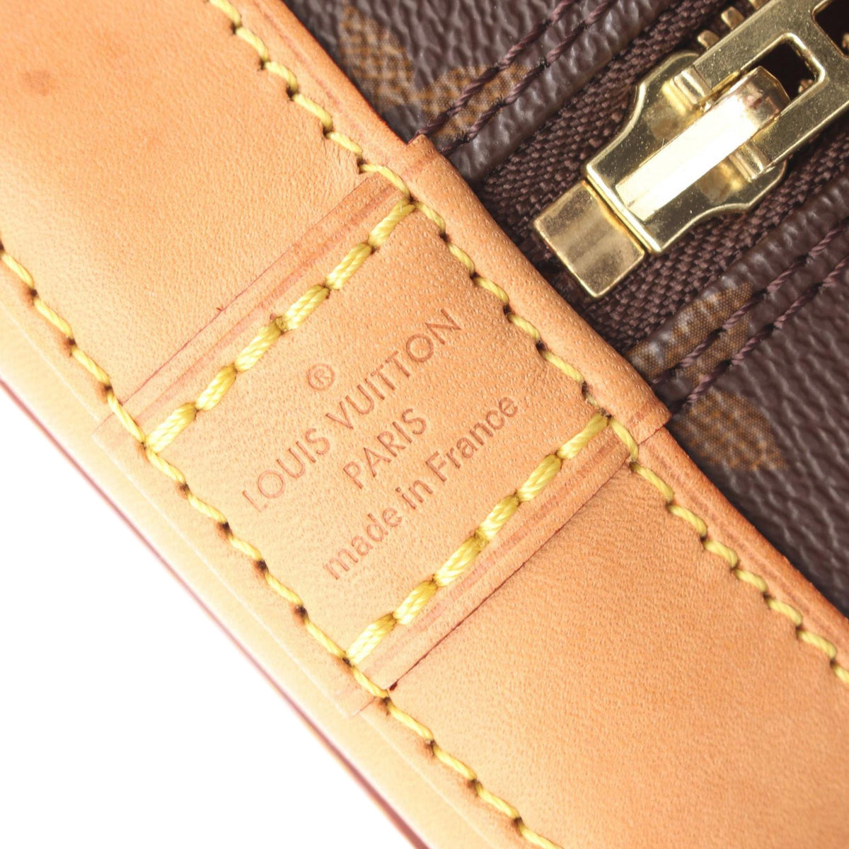 Louis Vuitton Monogram Alma BB — Brown