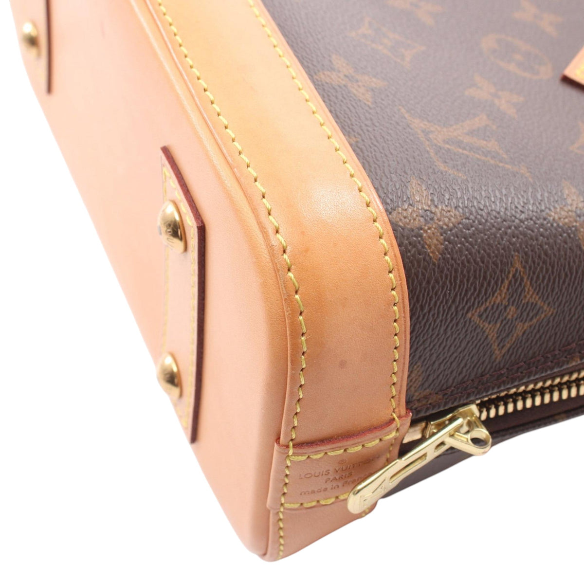 Louis Vuitton Monogram Alma BB — Brown
