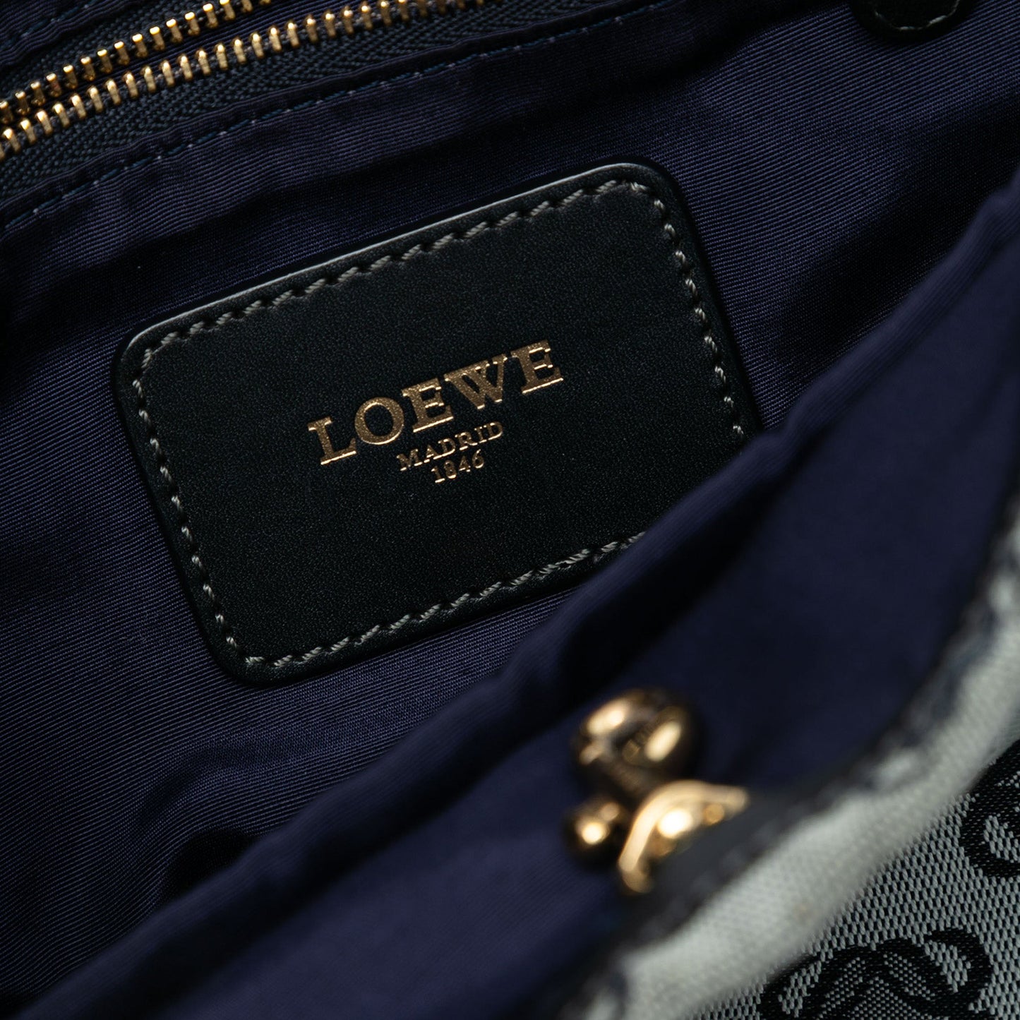 LOEWE Anagram Canvas Tote