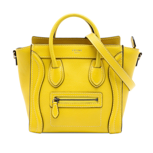 Celine Nano Grained Calfskin Luggage Tote