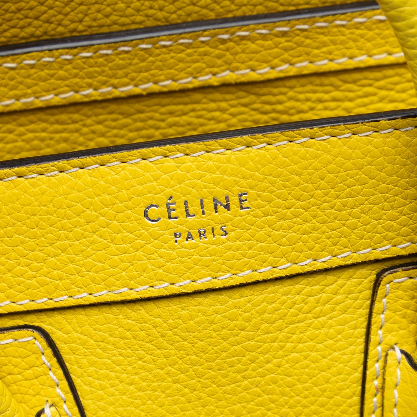 Celine Nano Grained Calfskin Luggage Tote