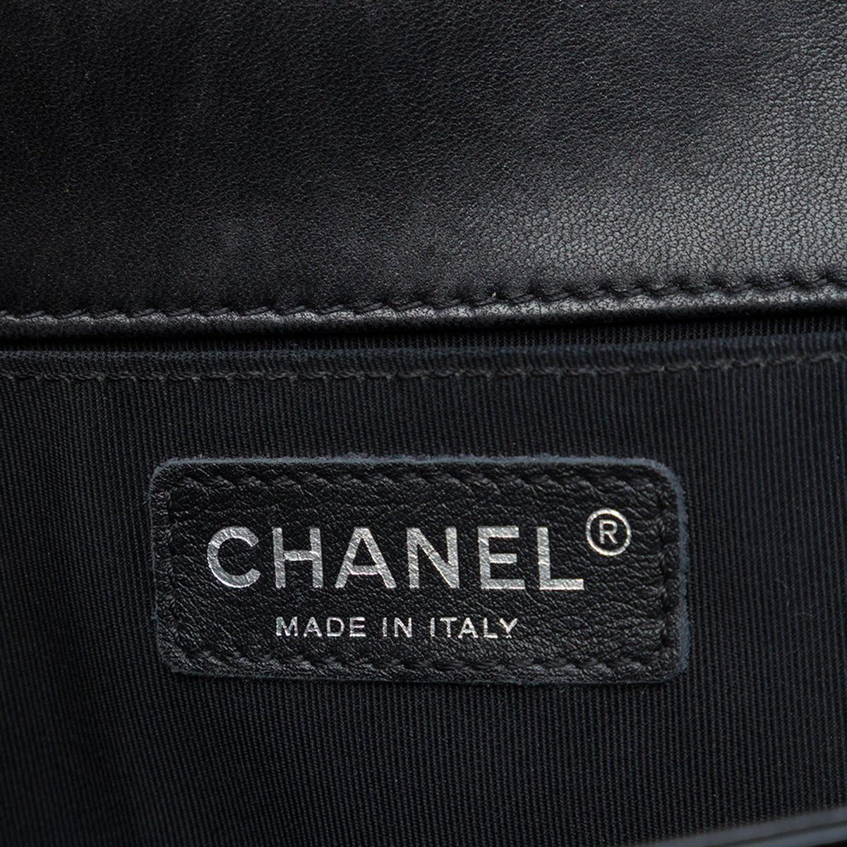 Chanel Small Quilted Patent Boy Flap