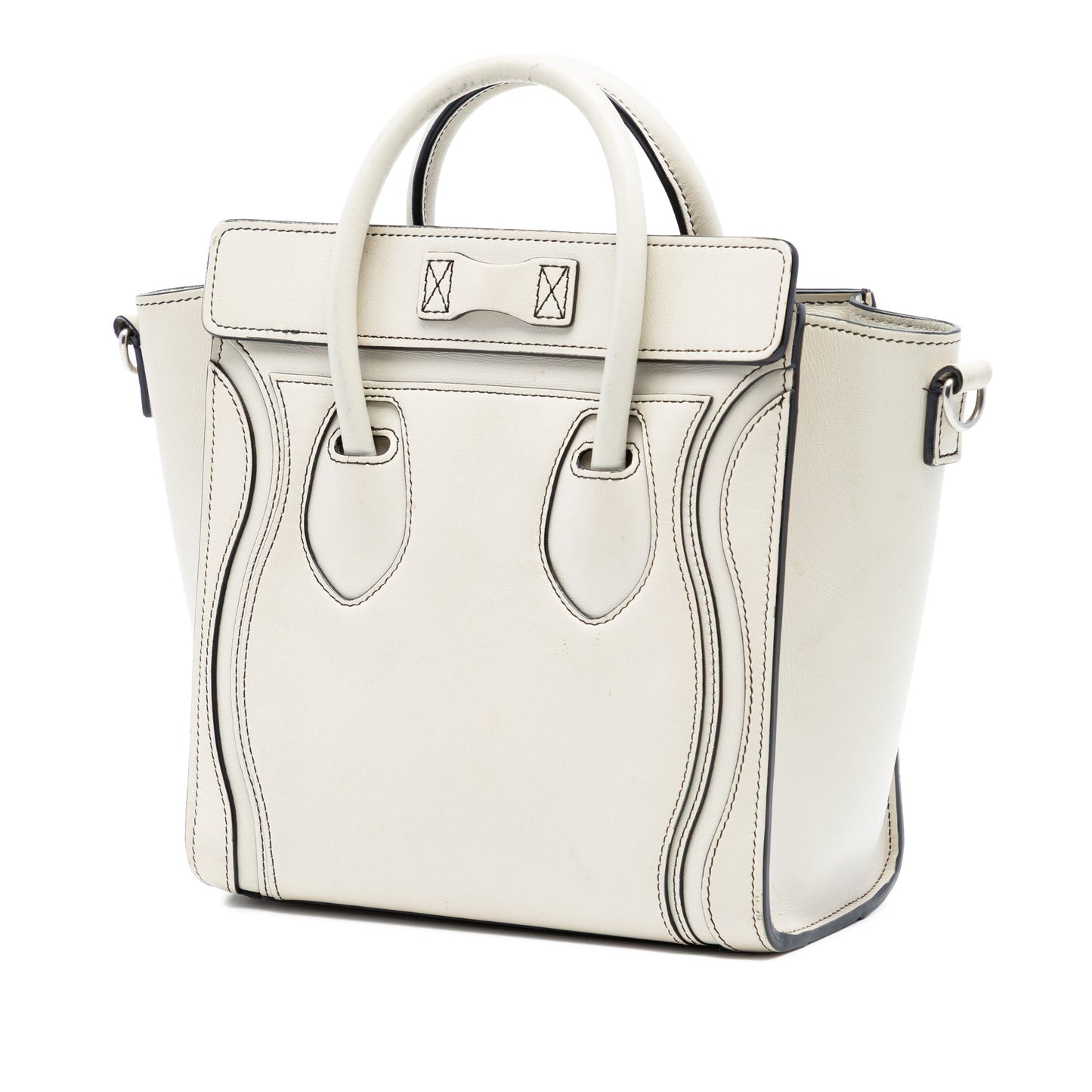 Celine Nano Leather Luggage Tote