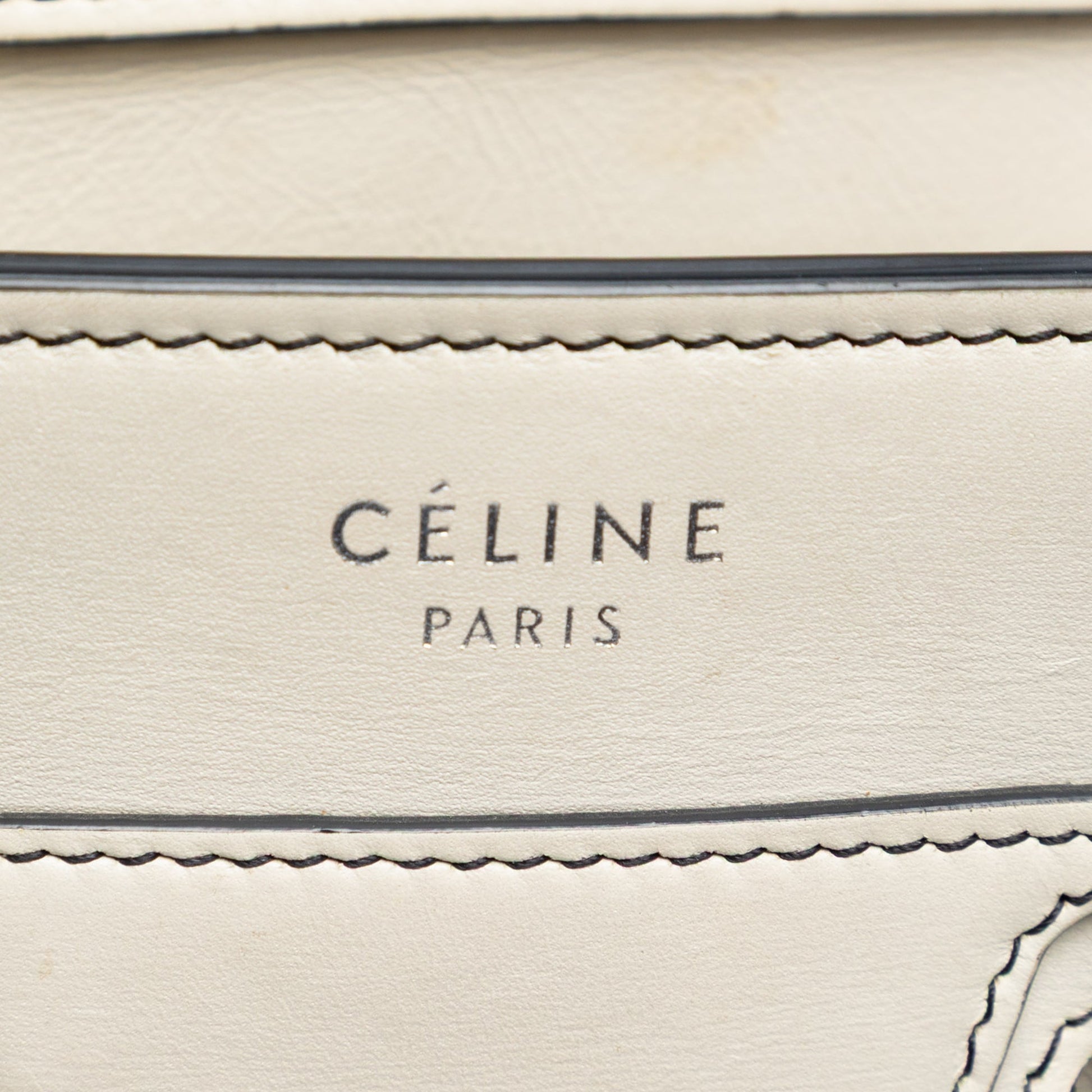 Celine Nano Leather Luggage Tote
