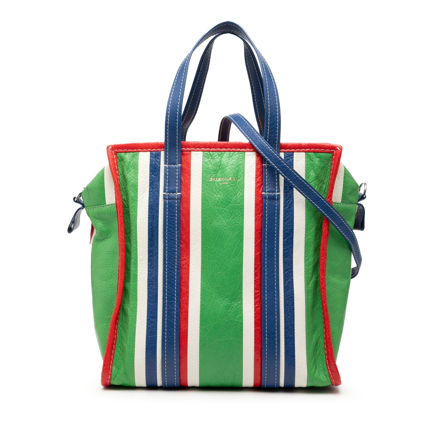 S Lambskin Bazar Shopper Satchel