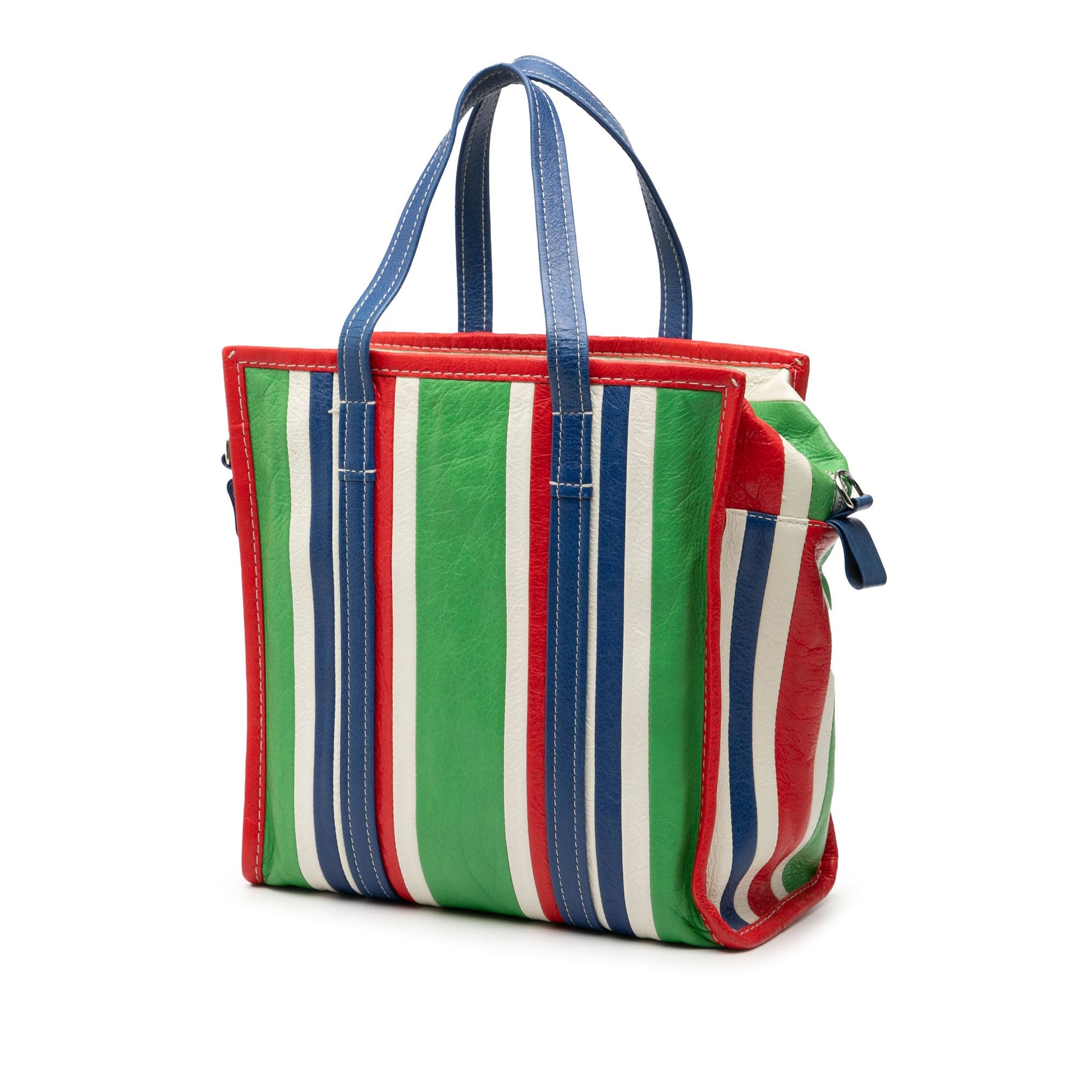 S Lambskin Bazar Shopper Satchel
